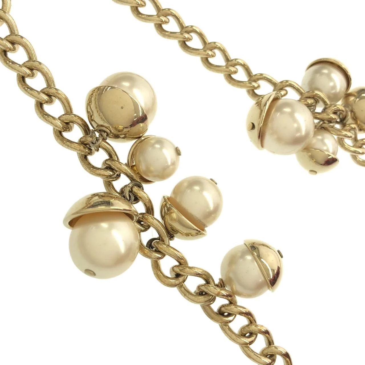 DIOR 肩背包 皮革 紅色 皮革 中古品A - 縮圖 7