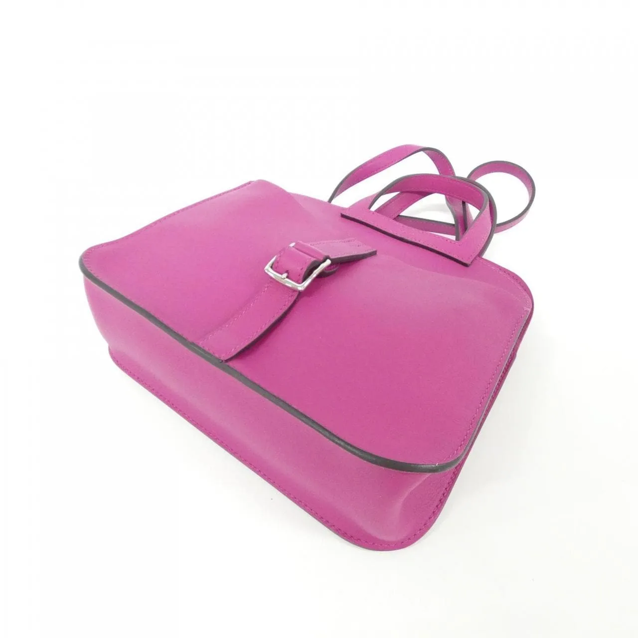 HERMES Halzan 069523CK Handbag Swift