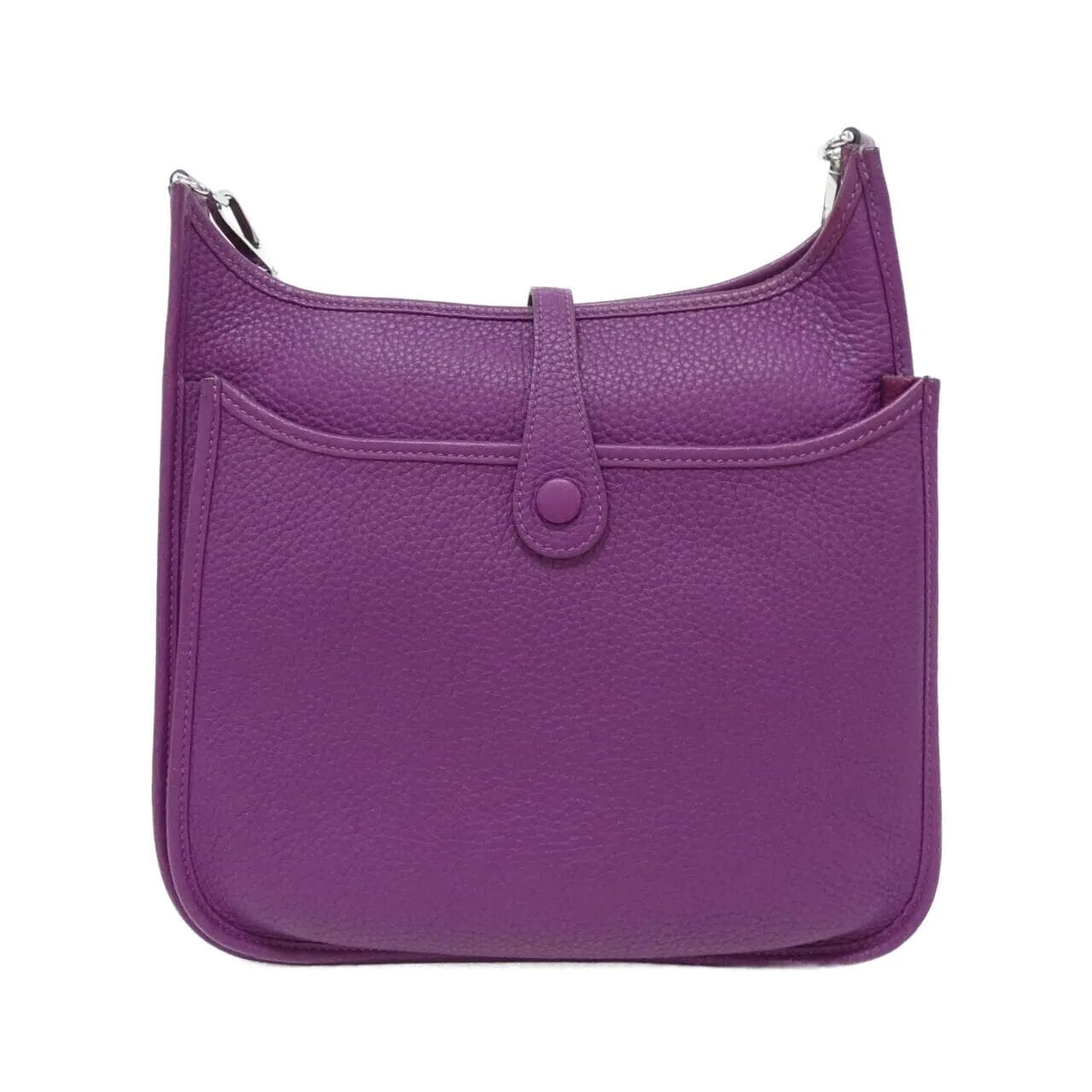 HERMES Evelyne 056277CK Shoulder Clemence 黑色 Clemence 皮 中古品A - 縮圖 2