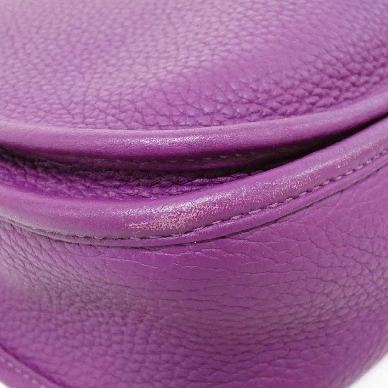 HERMES Evelyne 056277CK Shoulder Clemence 黑色 Clemence 皮 中古品A - 縮圖 3