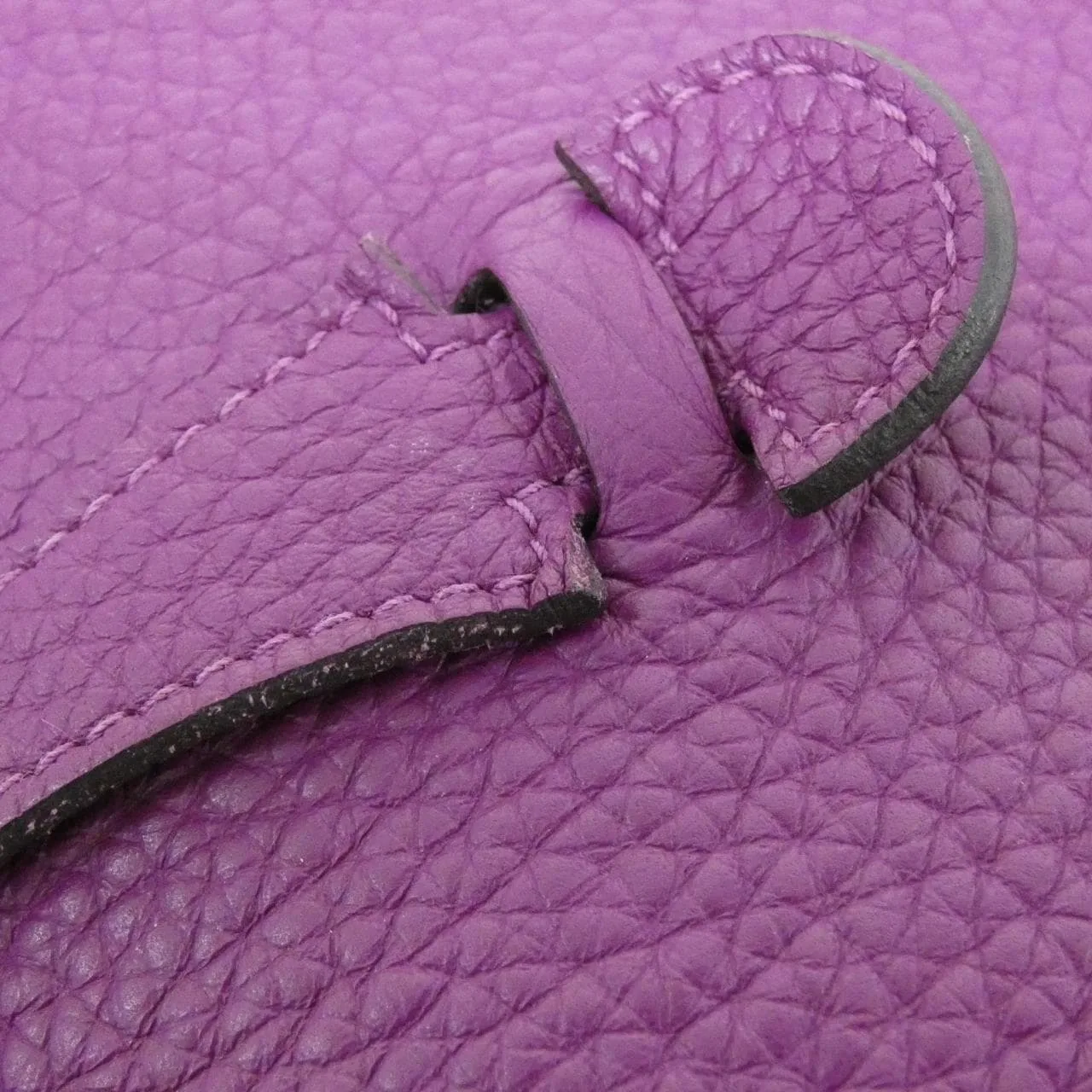 HERMES Evelyne 056277CK Shoulder Clemence 黑色 Clemence 皮 中古品A - 縮圖 4