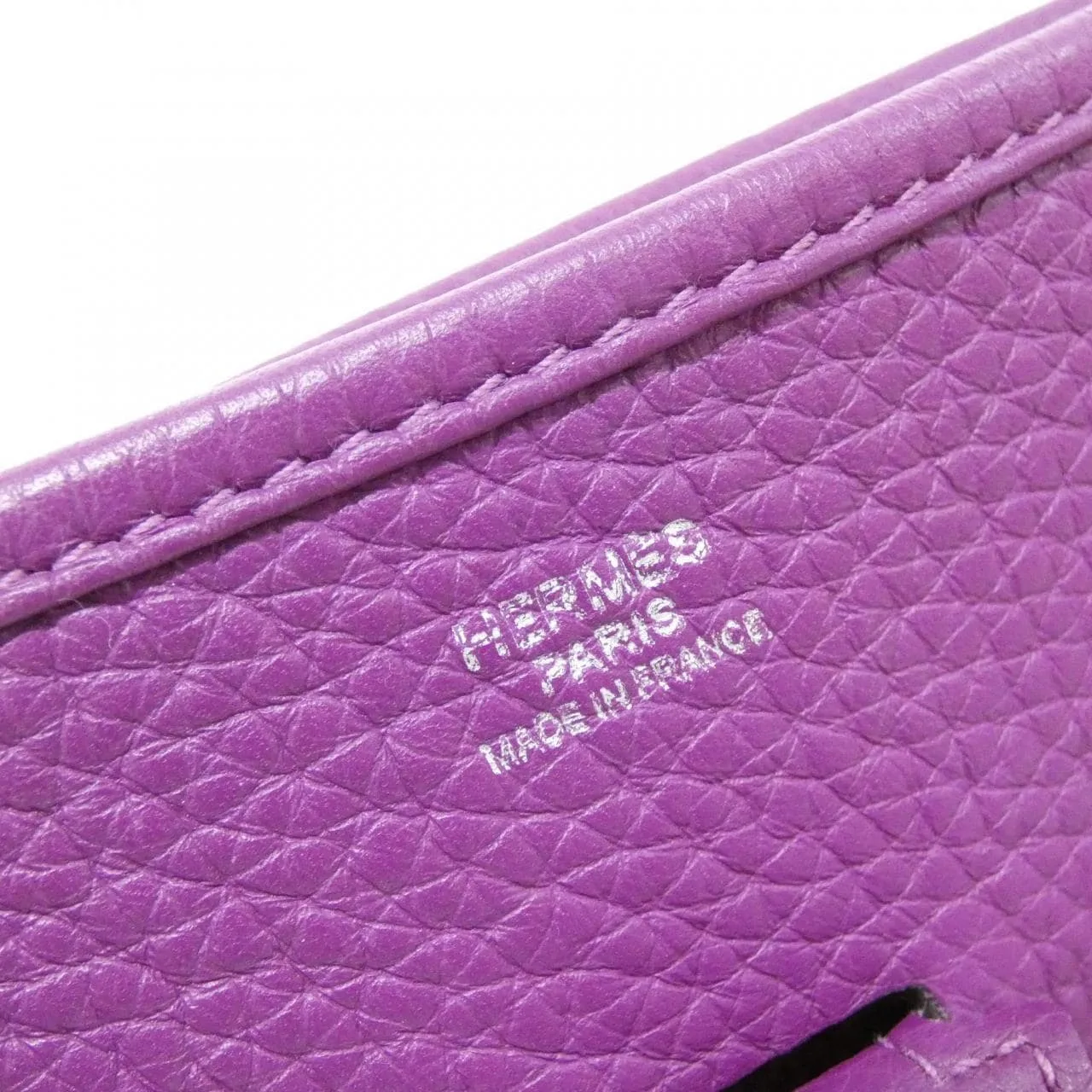 HERMES Evelyne 056277CK Shoulder Clemence 黑色 Clemence 皮 中古品A - 縮圖 5