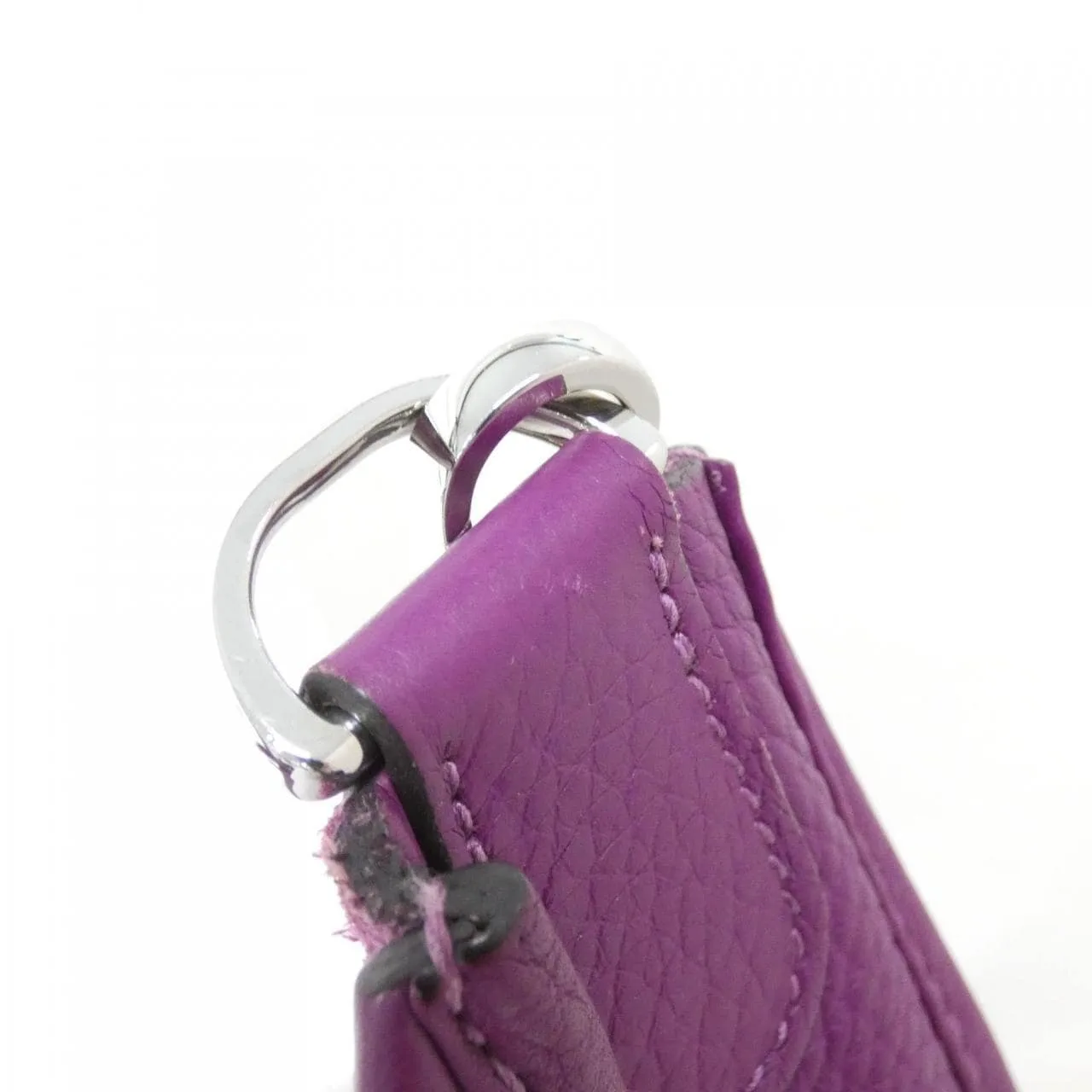 HERMES Evelyne 056277CK Shoulder Clemence 黑色 Clemence 皮 中古品A - 縮圖 6