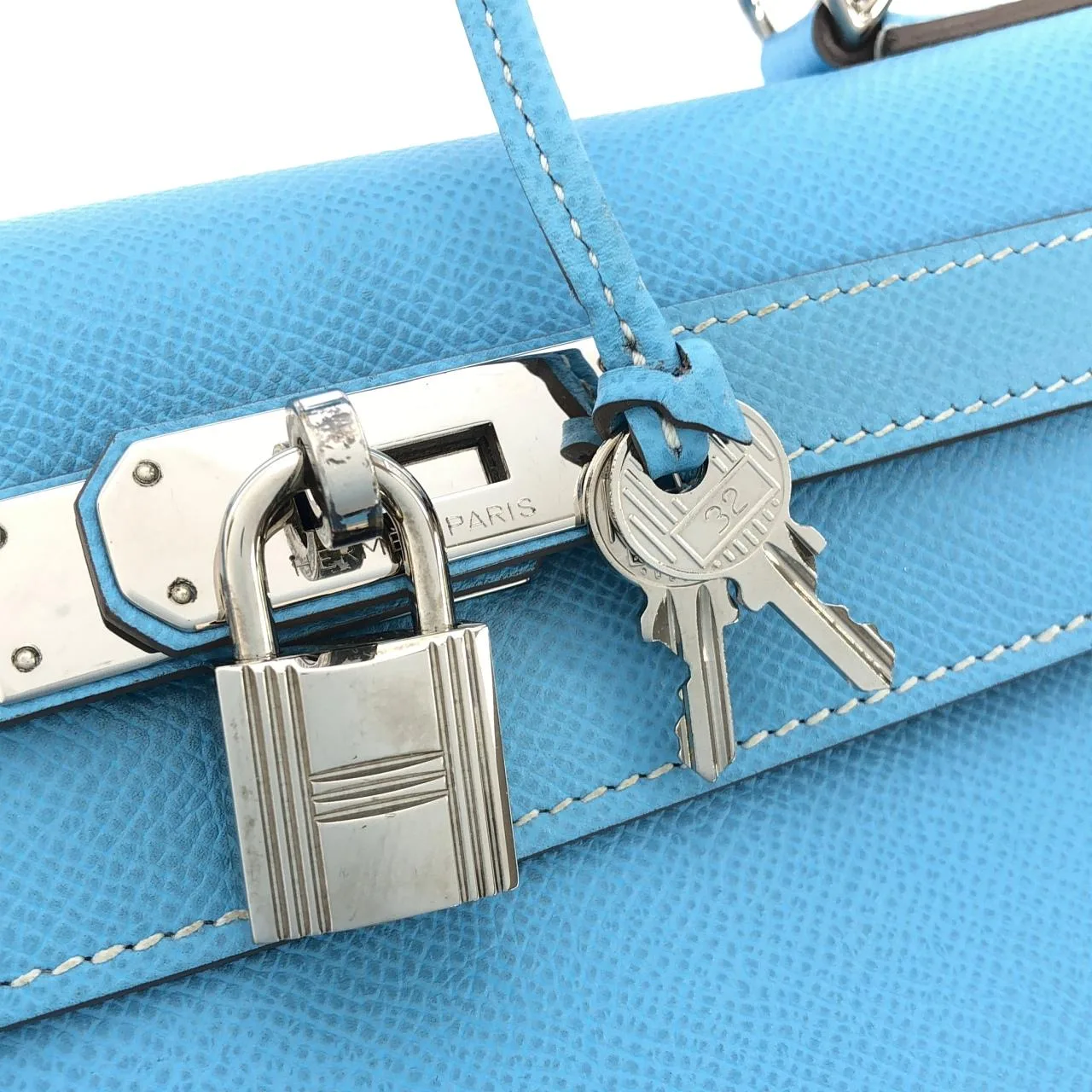 HERMES Kelly 063111CK Handbag Epsom