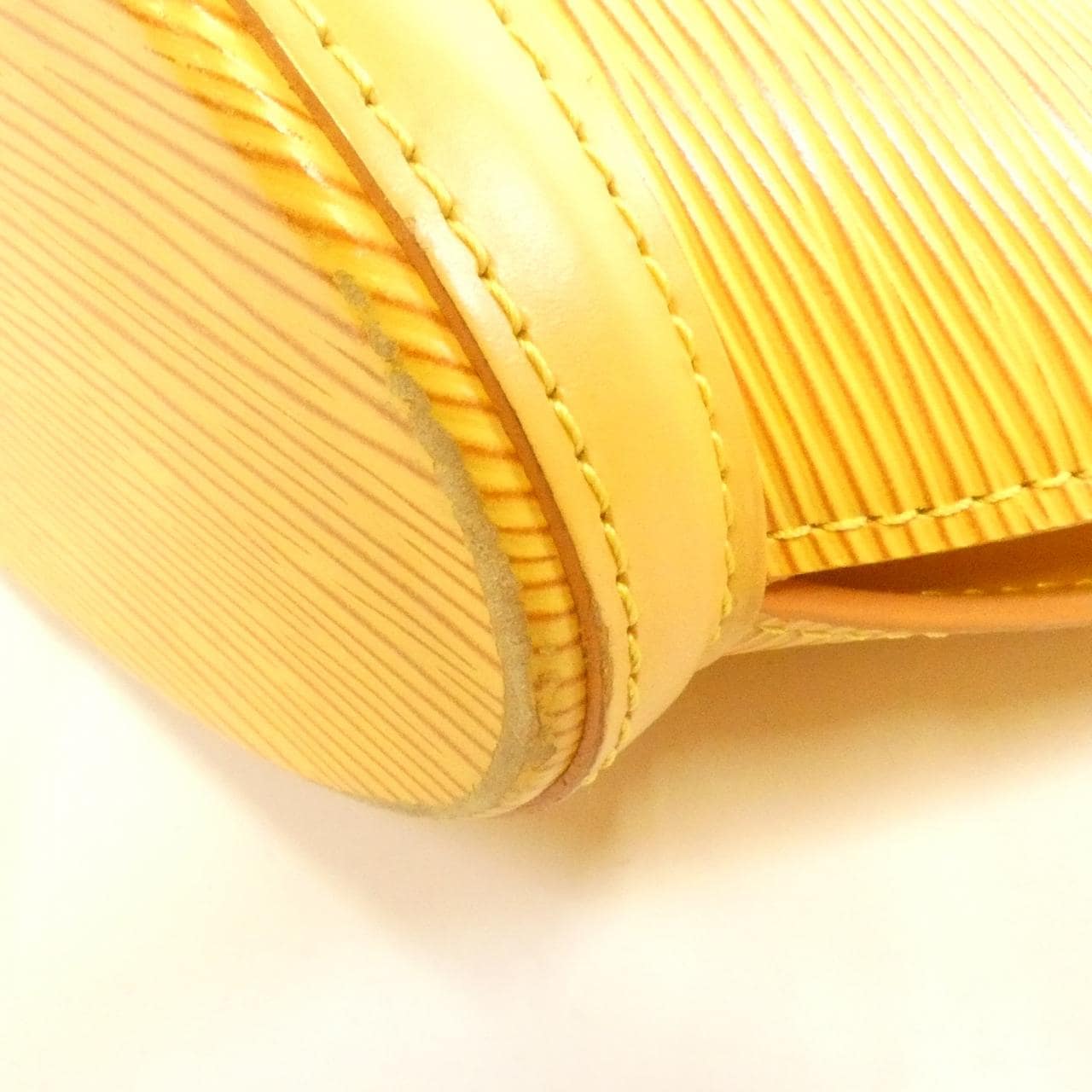 LOUIS VUITTON Saint-Jacques M52279 Handbag Epi 黃色 Epi 中古品B - 縮圖 3