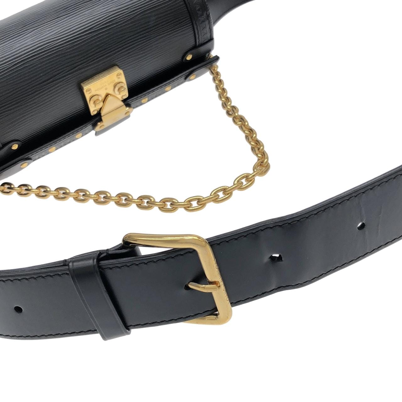 LOUIS VUITTON Papillon M58655 Shoulder Epi Black Epi - Thumbnail 6