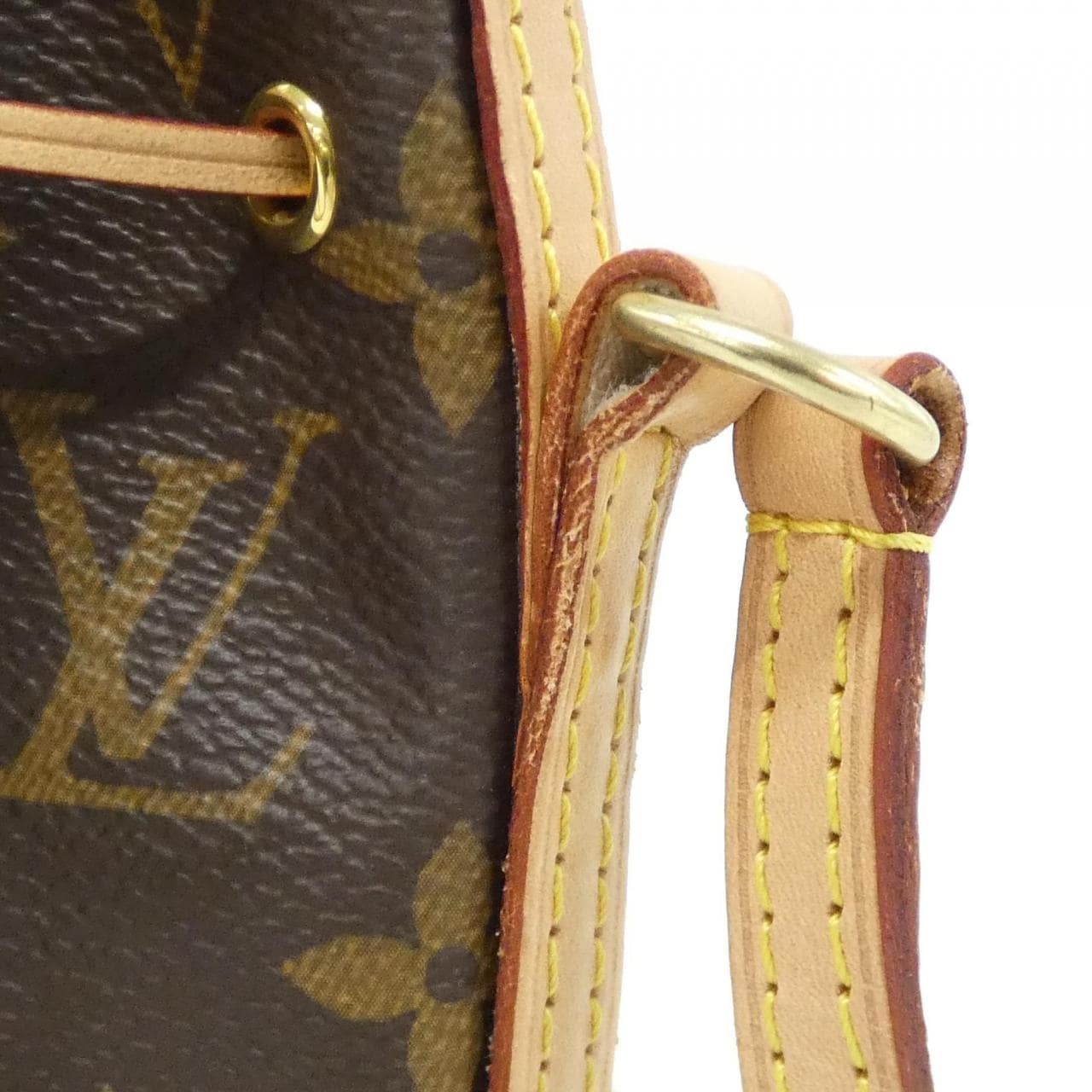 LOUIS VUITTON M41346 Shoulder Monogram 黑色 Monogram 中古品A - 縮圖 6