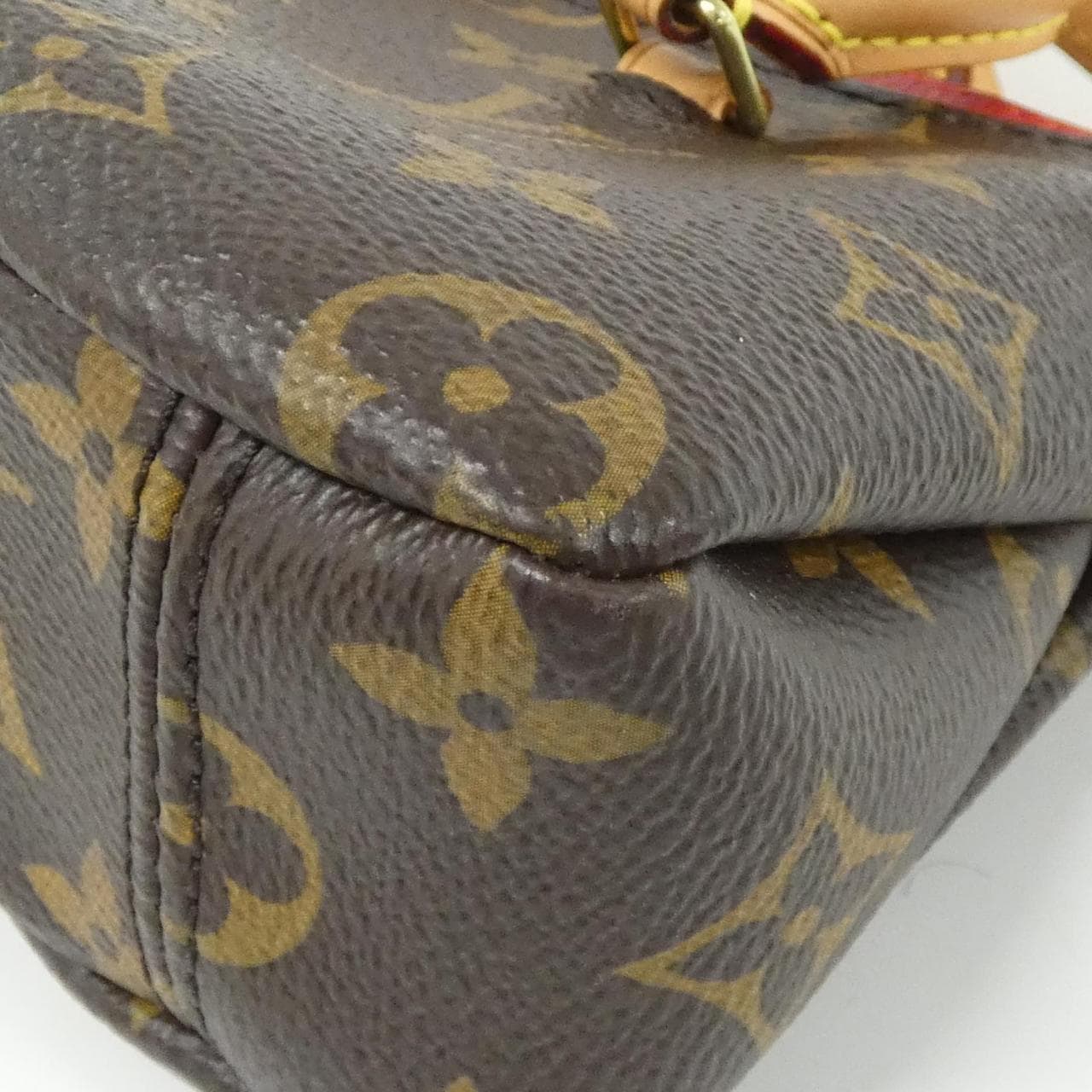 LOUIS VUITTON M61254 Handbag Monogram 黑色 Monogram 中古品A - 縮圖 3