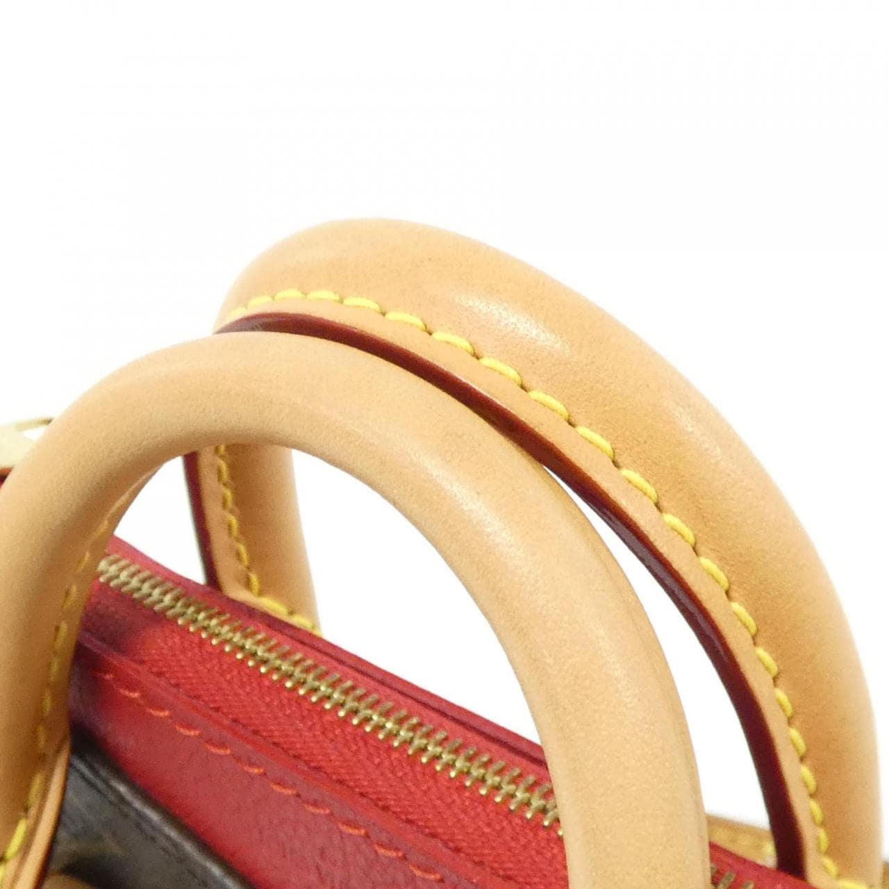 LOUIS VUITTON M61254 Handbag Monogram 黑色 Monogram 中古品A - 縮圖 6
