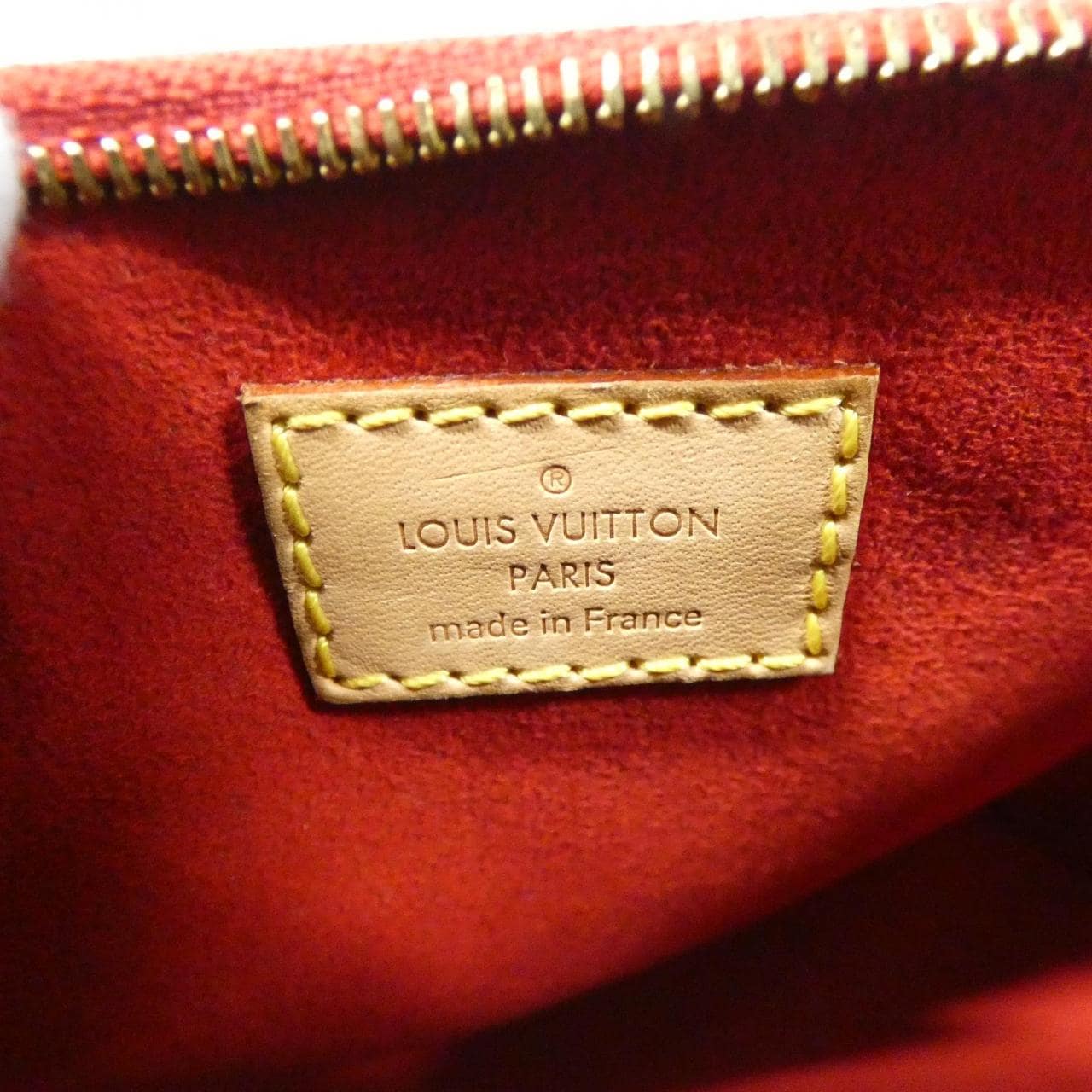 LOUIS VUITTON M61254 Handbag Monogram 黑色 Monogram 中古品A - 縮圖 8