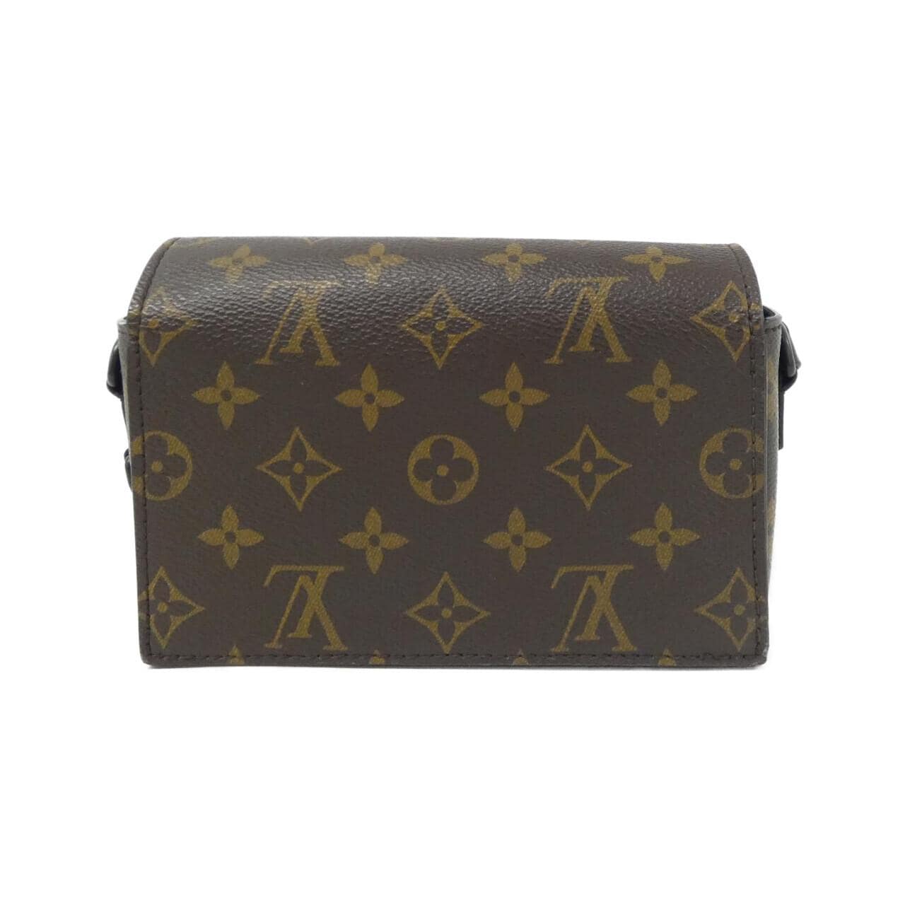 LOUIS VUITTON Steamer M82534 Shoulder Monogram 黑色 Monogram 中古品A - 縮圖 2