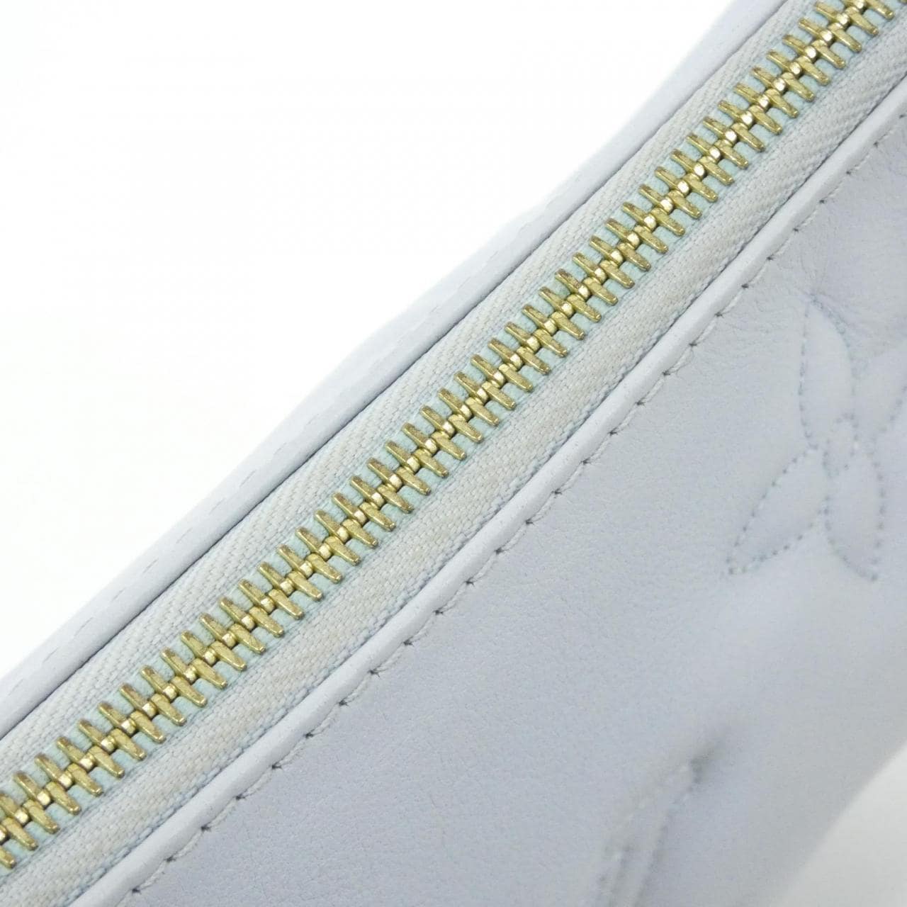 LOUIS VUITTON M59825 Shoulder Lambskin 藍色 羊皮 中古品A - 縮圖 3