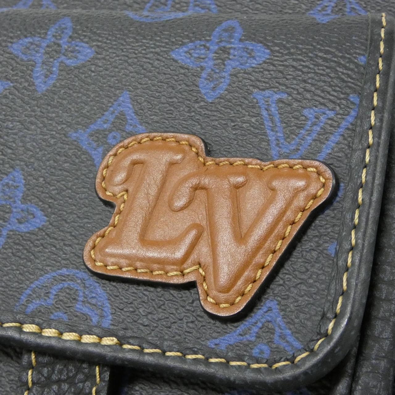 LOUIS VUITTON M81854 Shoulder Monogram Blue Monogram - Thumbnail 4