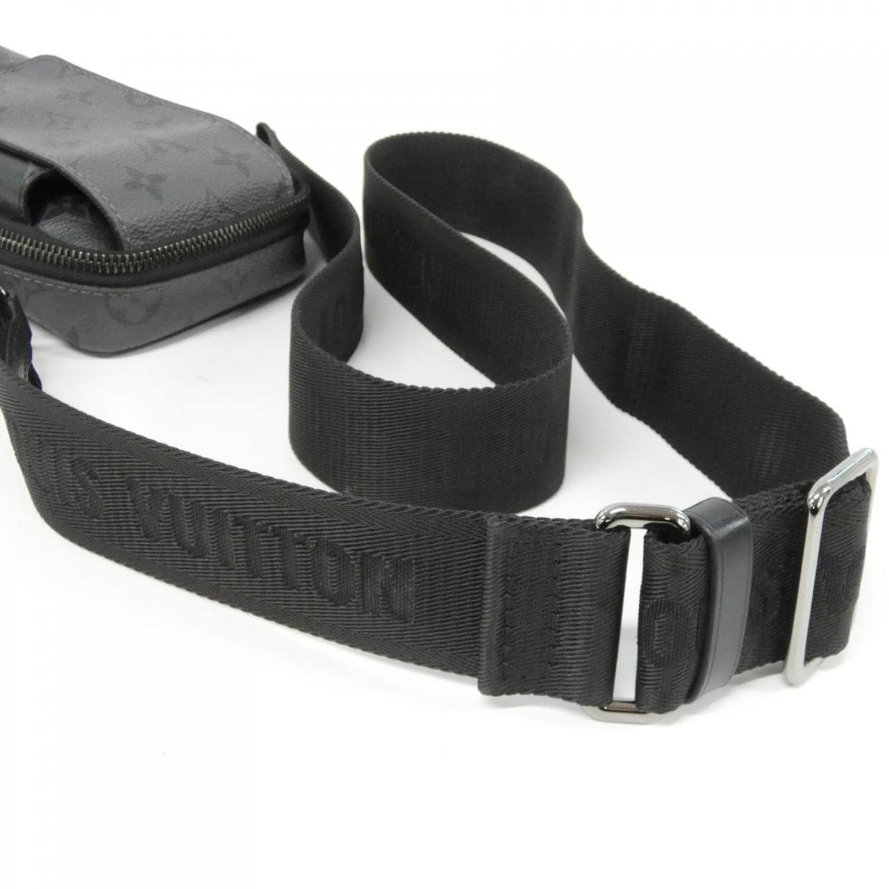 LOUIS VUITTON Eclipse M81321 Shoulder Monogram 黑色 Monogram 中古品A - 縮圖 7