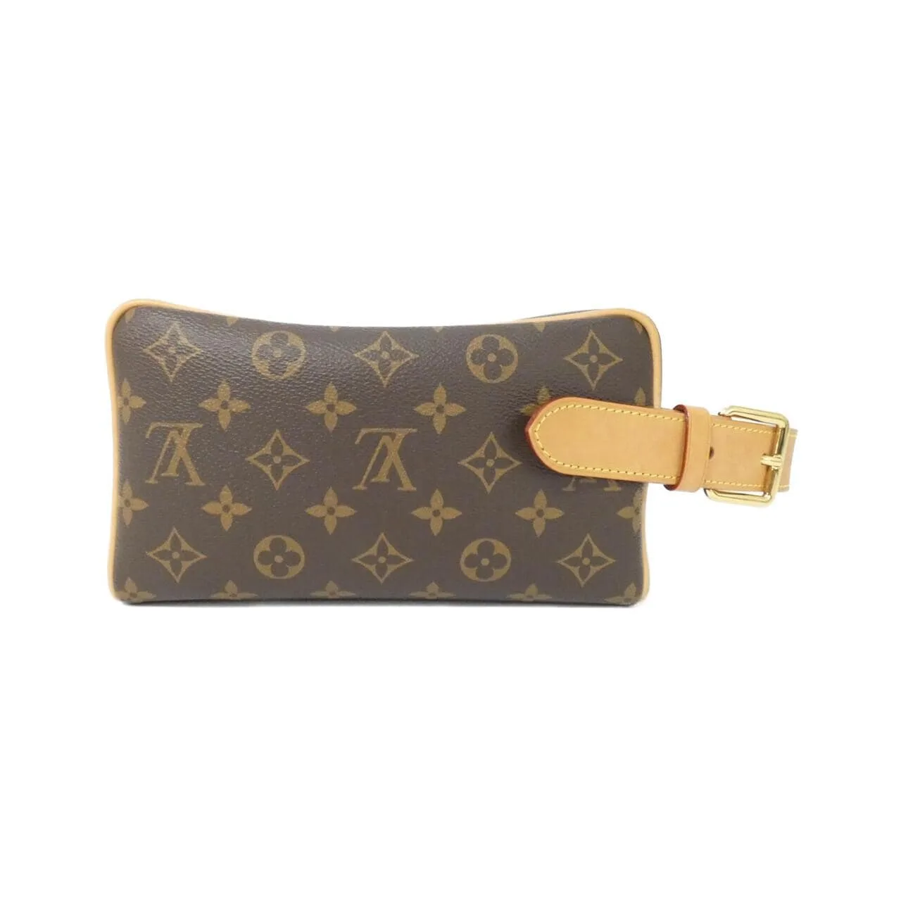 LOUIS VUITTON M83112 Pouch Monogram 黑色 Monogram 中古品A - 縮圖 2