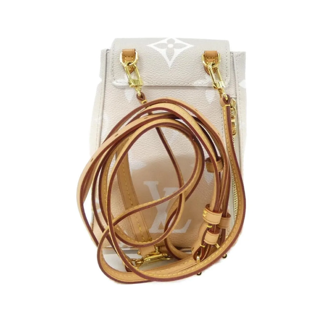 LOUIS VUITTON M45764 Backpack Canvas 黑色 帆布 中古品A - 縮圖 2