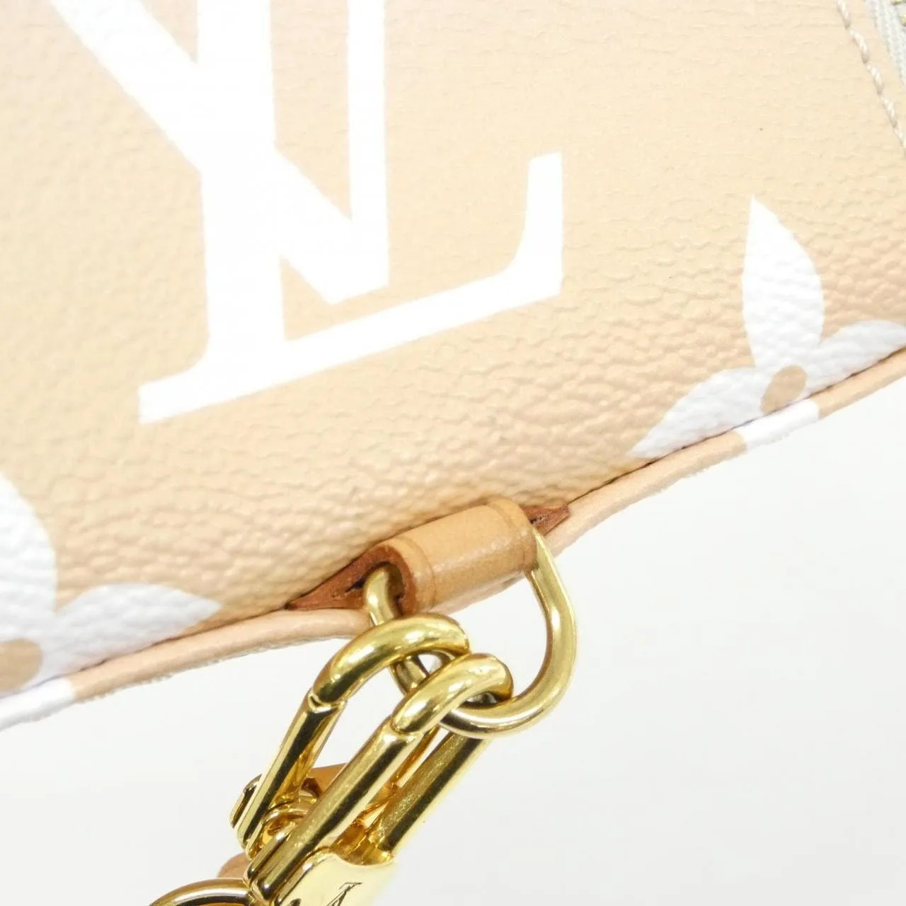 LOUIS VUITTON M45764 Backpack Canvas 黑色 帆布 中古品A - 縮圖 4