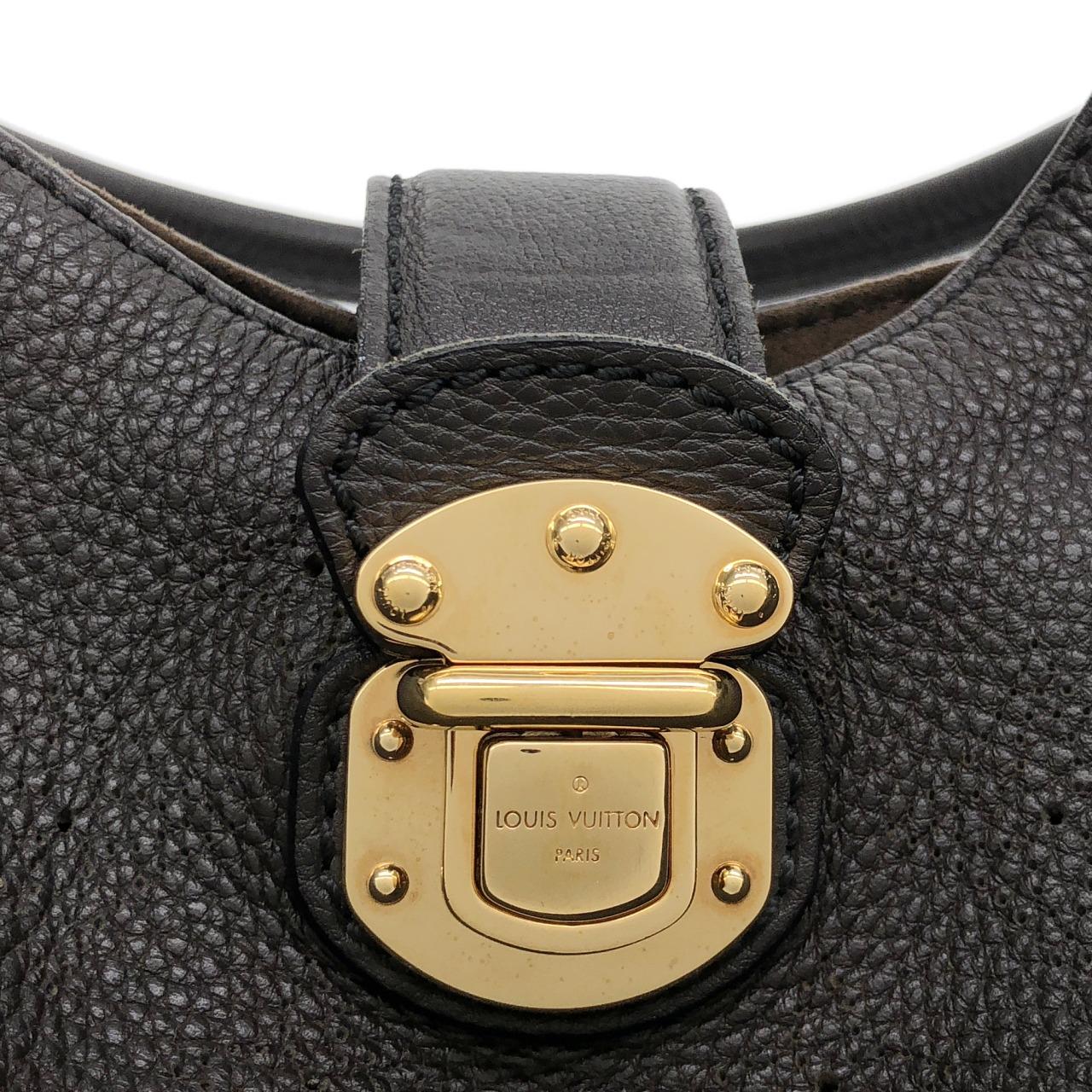 LOUIS VUITTON Mahina M95975 Shoulder 黑色 中古品A - 縮圖 6