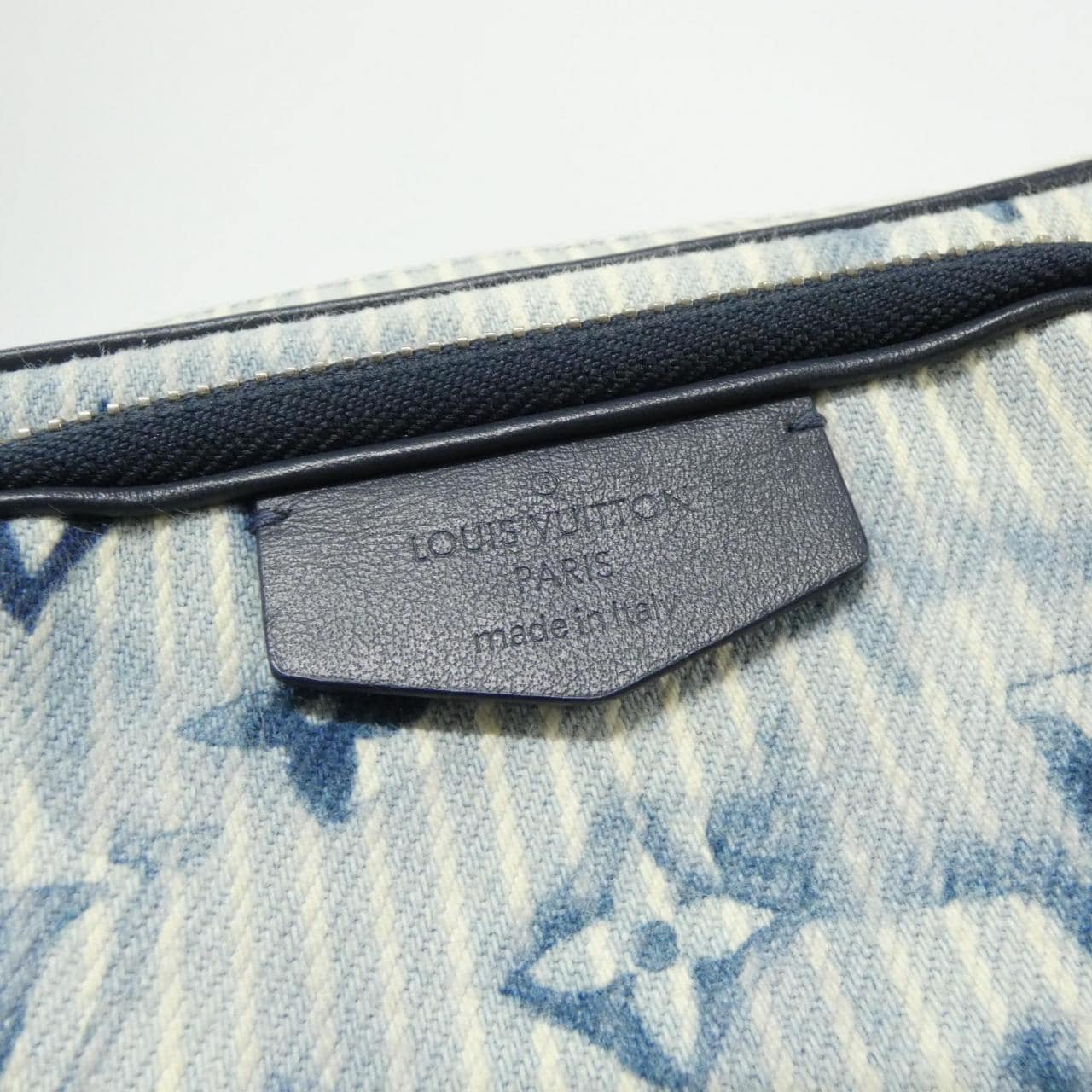 LOUIS VUITTON Pochette M80462 Shoulder Monogram 深藍色 Monogram 中古品B - 縮圖 4