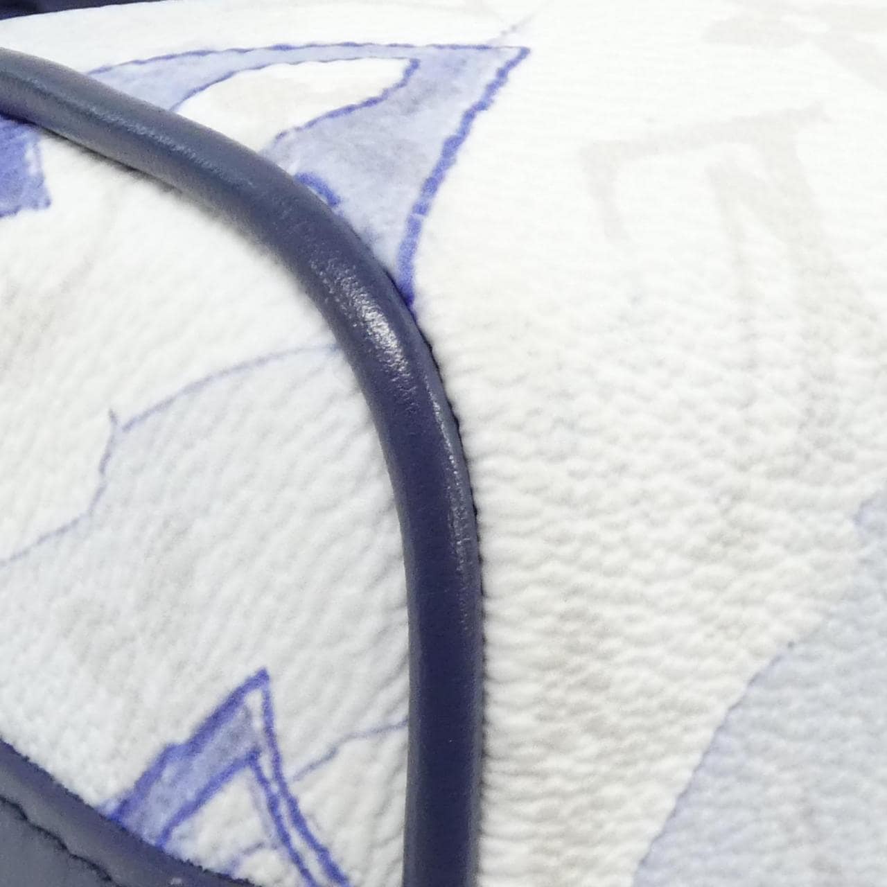 LOUIS VUITTON Keepall M45761 Boston Monogram Blue Monogram - Thumbnail 2