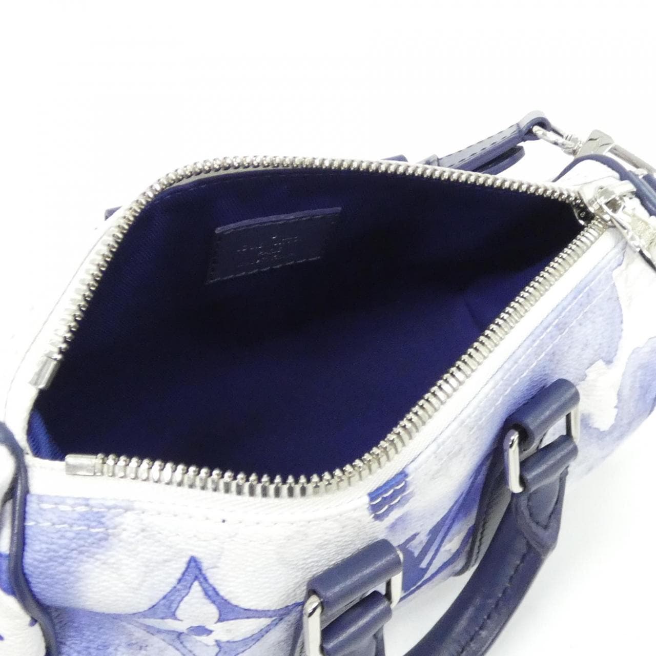 LOUIS VUITTON Keepall M45761 Boston Monogram Blue Monogram - Thumbnail 7