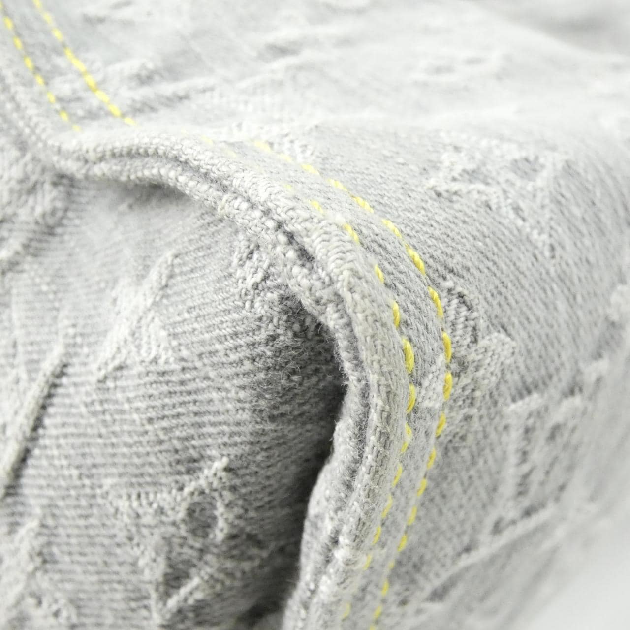 LOUIS VUITTON M13189 Handbag Monogram 灰色 Monogram 中古品A - 縮圖 2