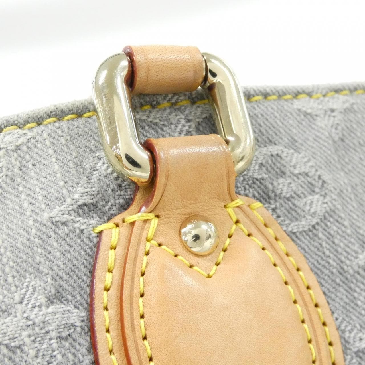 LOUIS VUITTON M13189 Handbag Monogram 灰色 Monogram 中古品A - 縮圖 6