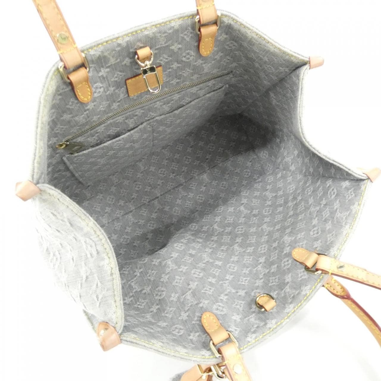 LOUIS VUITTON M13189 Handbag Monogram 灰色 Monogram 中古品A - 縮圖 9