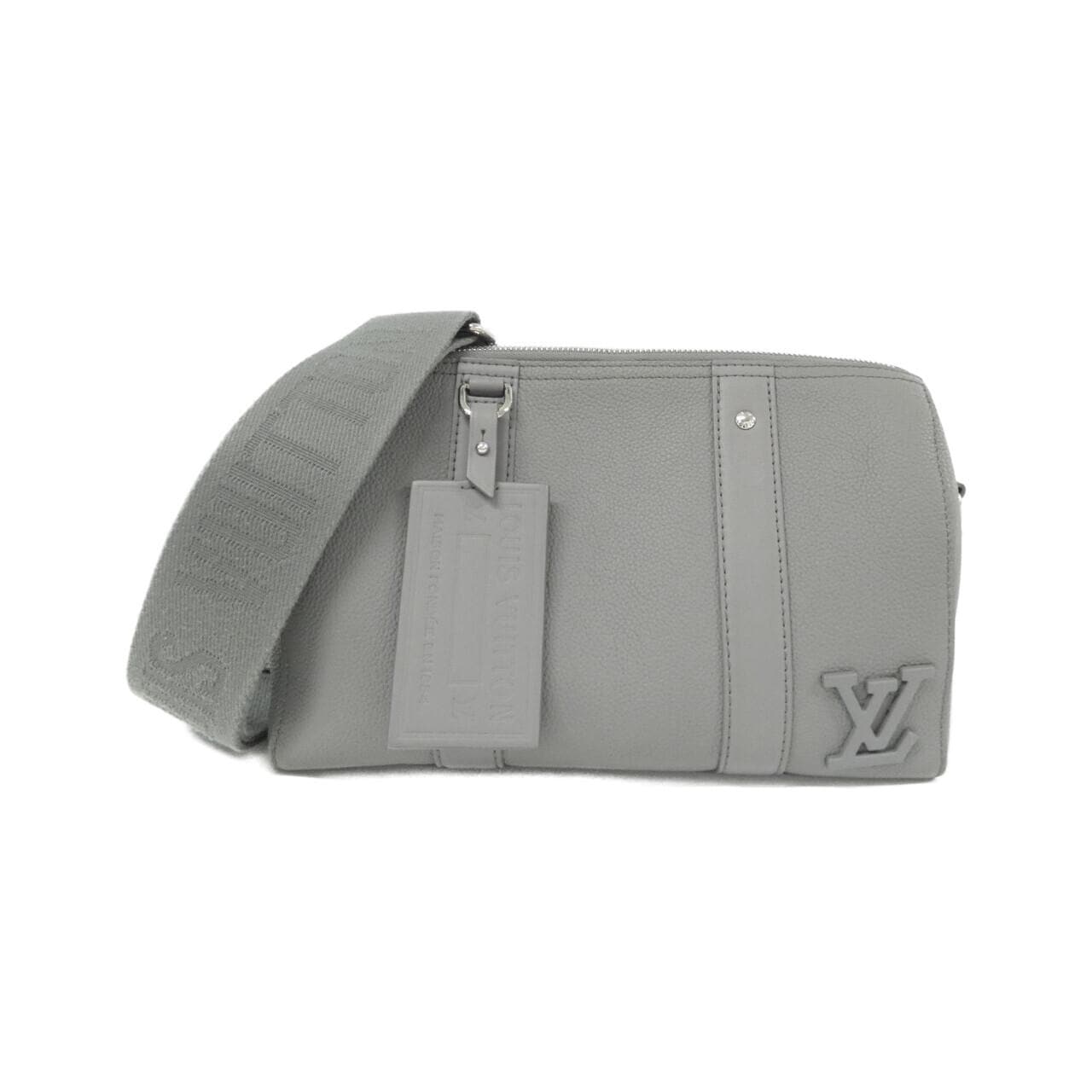 LOUIS VUITTON Keepall M59328 Shoulder Lambskin Black