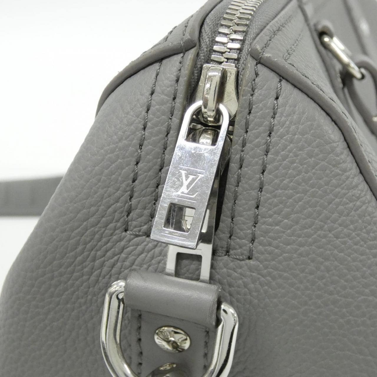 LOUIS VUITTON Keepall M59328 Shoulder Lambskin Black Lambskin - Thumbnail 8