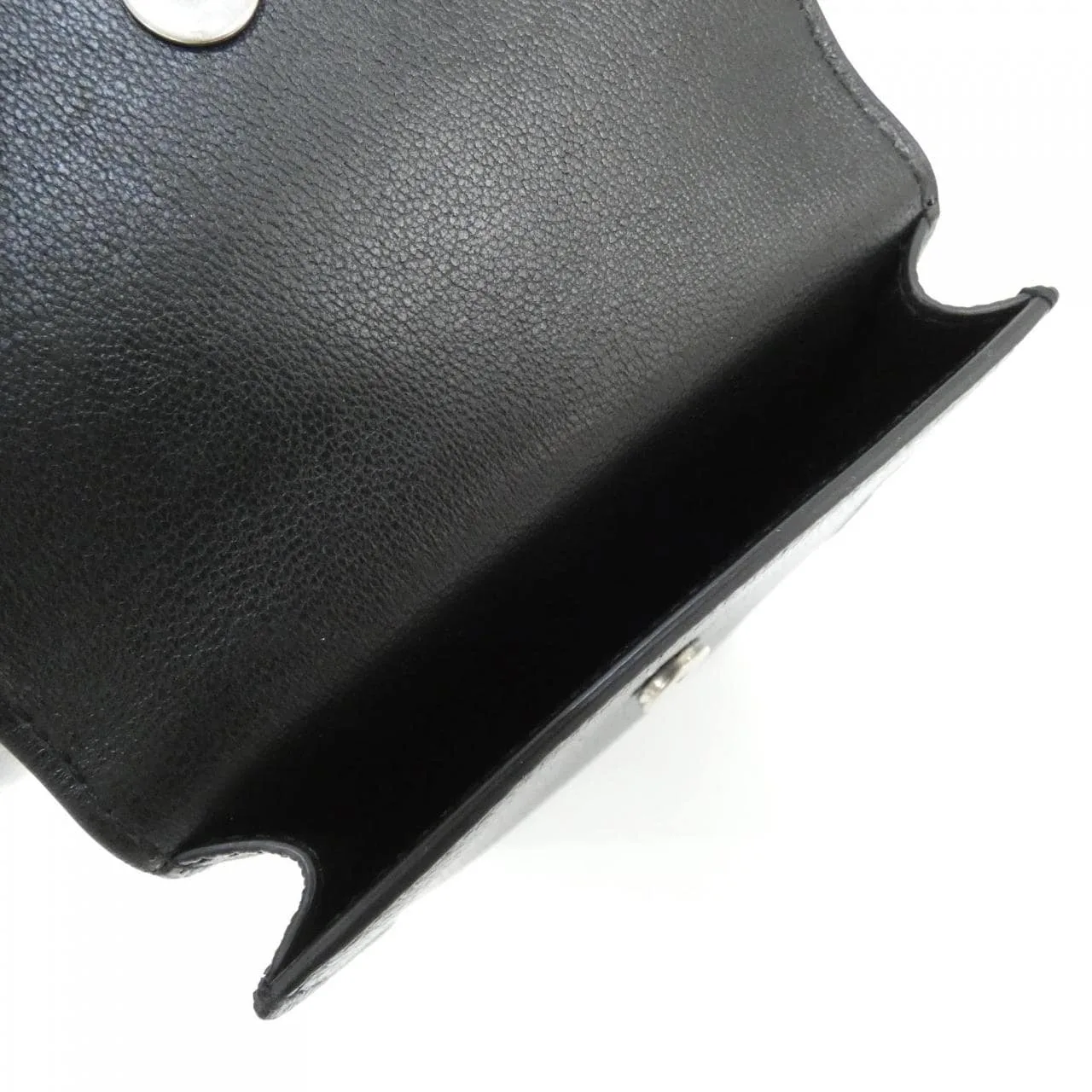 BALENCIAGA 640536 1IZI3 Wallet 黑色 中古品A - 縮圖 6