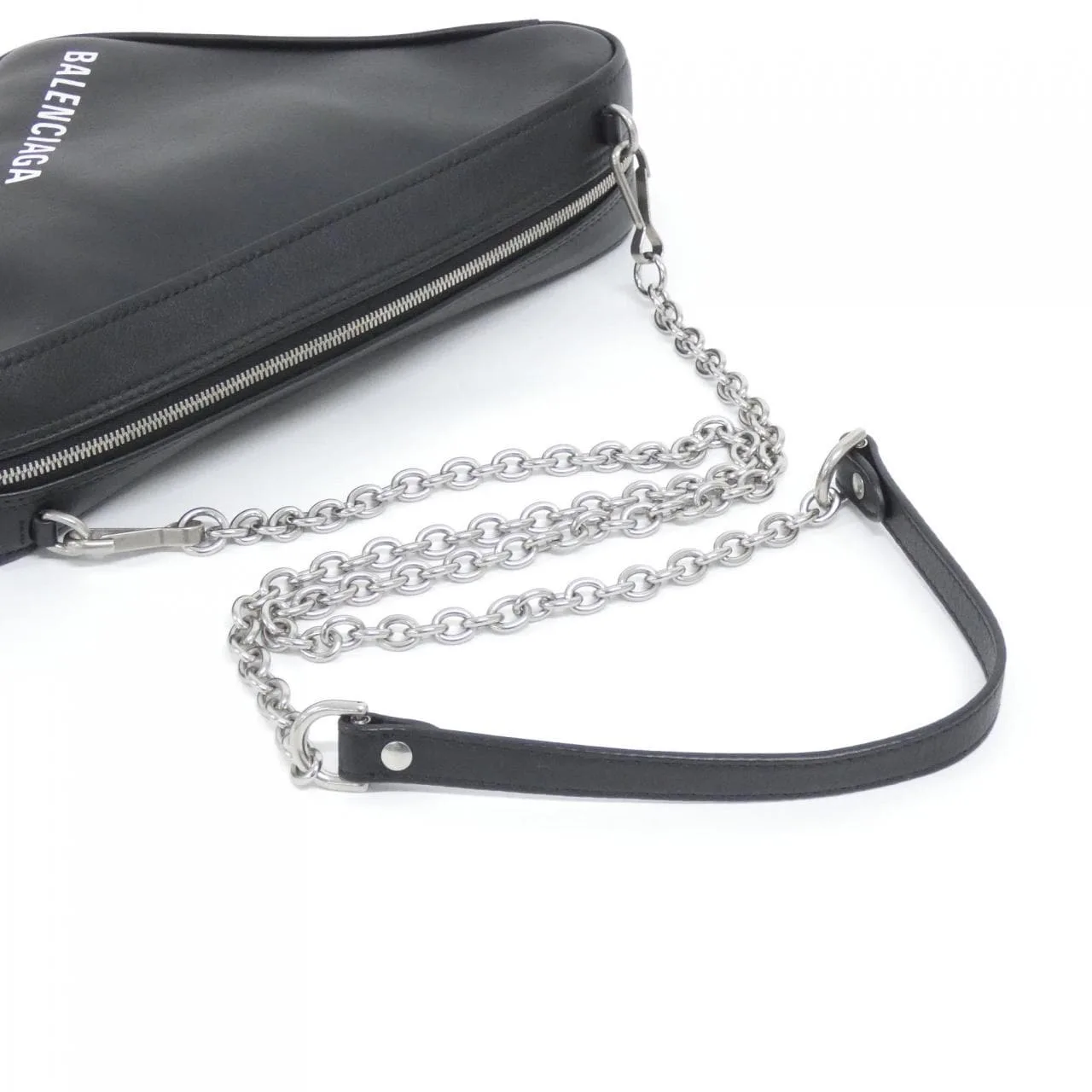 BALENCIAGA 516666 C8K02 Shoulder Black Rank A - Thumbnail 5