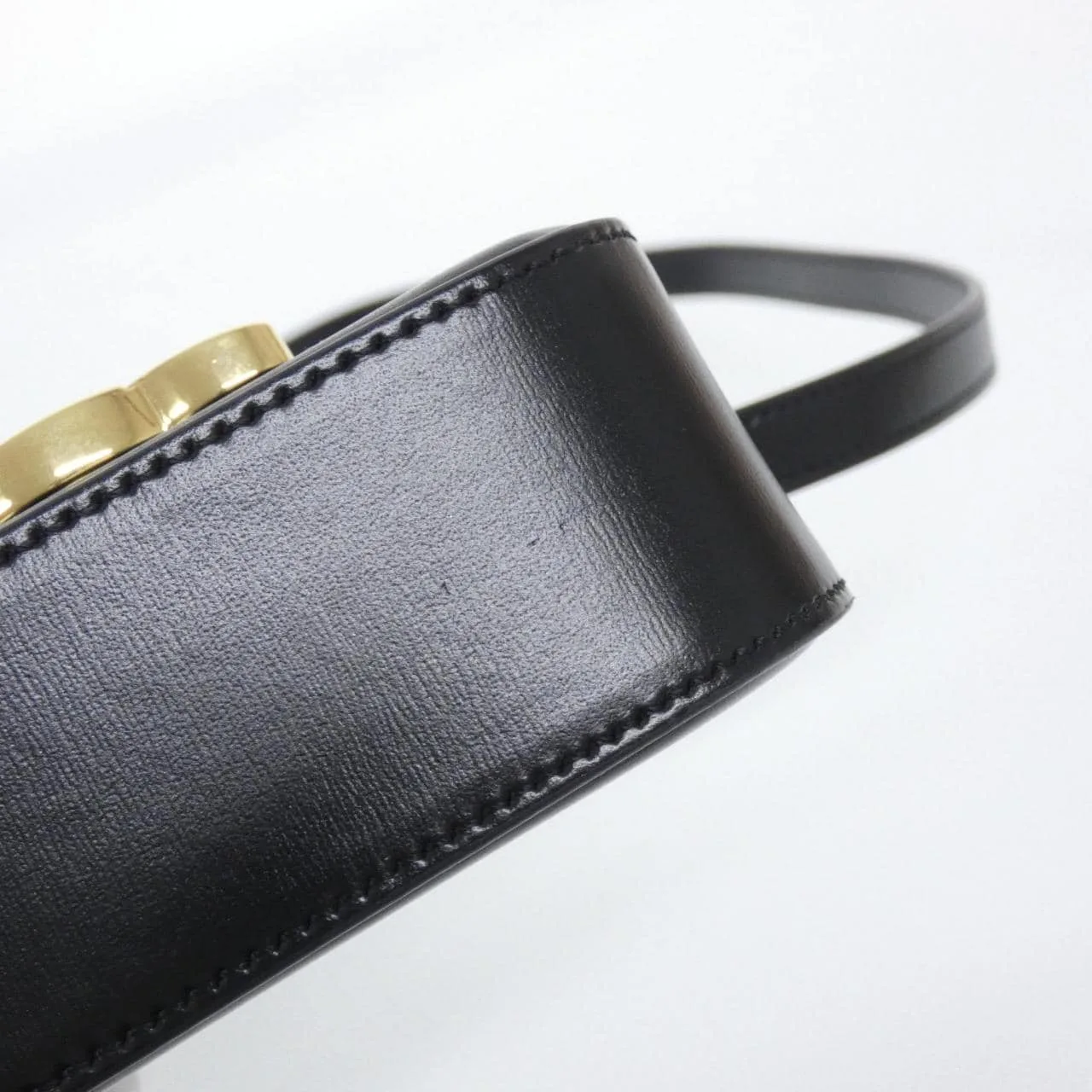 CELINE 10I513DPV Shoulder Black Rank A - Thumbnail 3