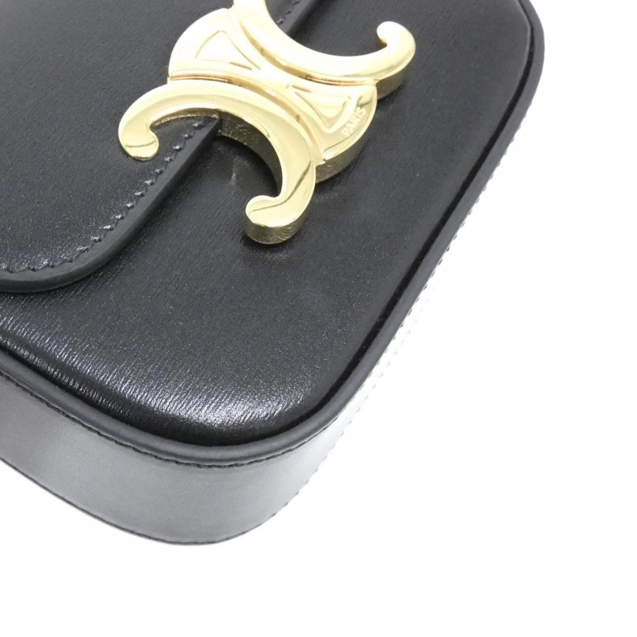 CELINE 10I513DPV Shoulder Black Rank A - Thumbnail 4