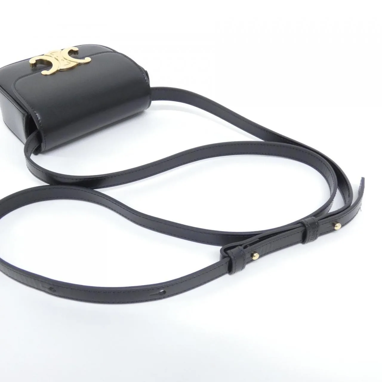 CELINE 10I513DPV Shoulder Black Rank A - Thumbnail 6