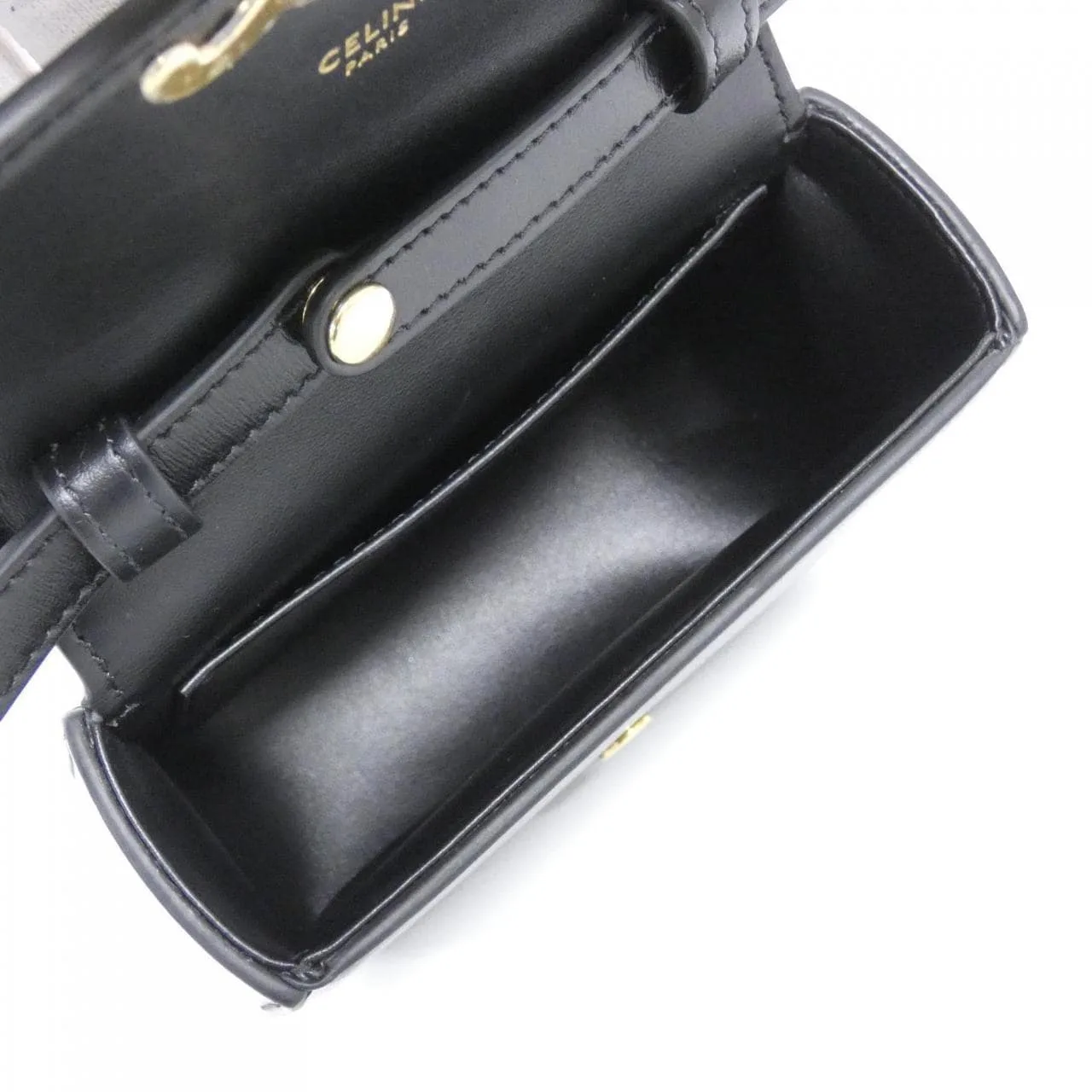 CELINE 10I513DPV Shoulder Black Rank A - Thumbnail 7
