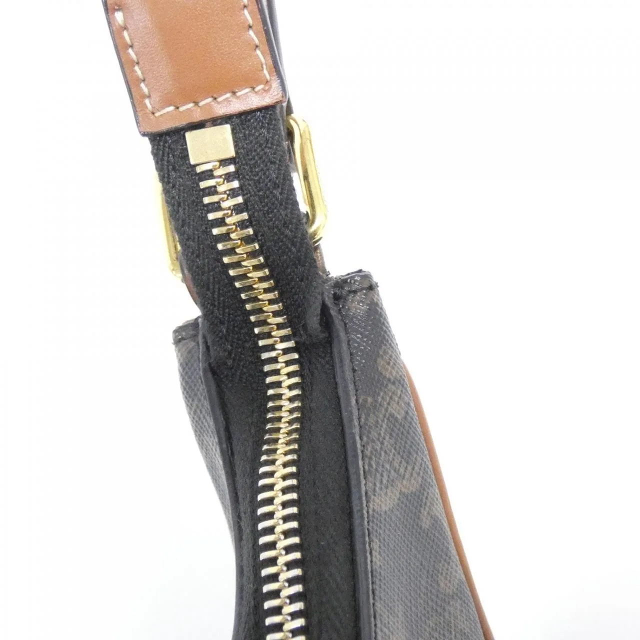 CELINE Ava 193952BZJ Shoulder Canvas 黑色 帆布 中古品A - 縮圖 4