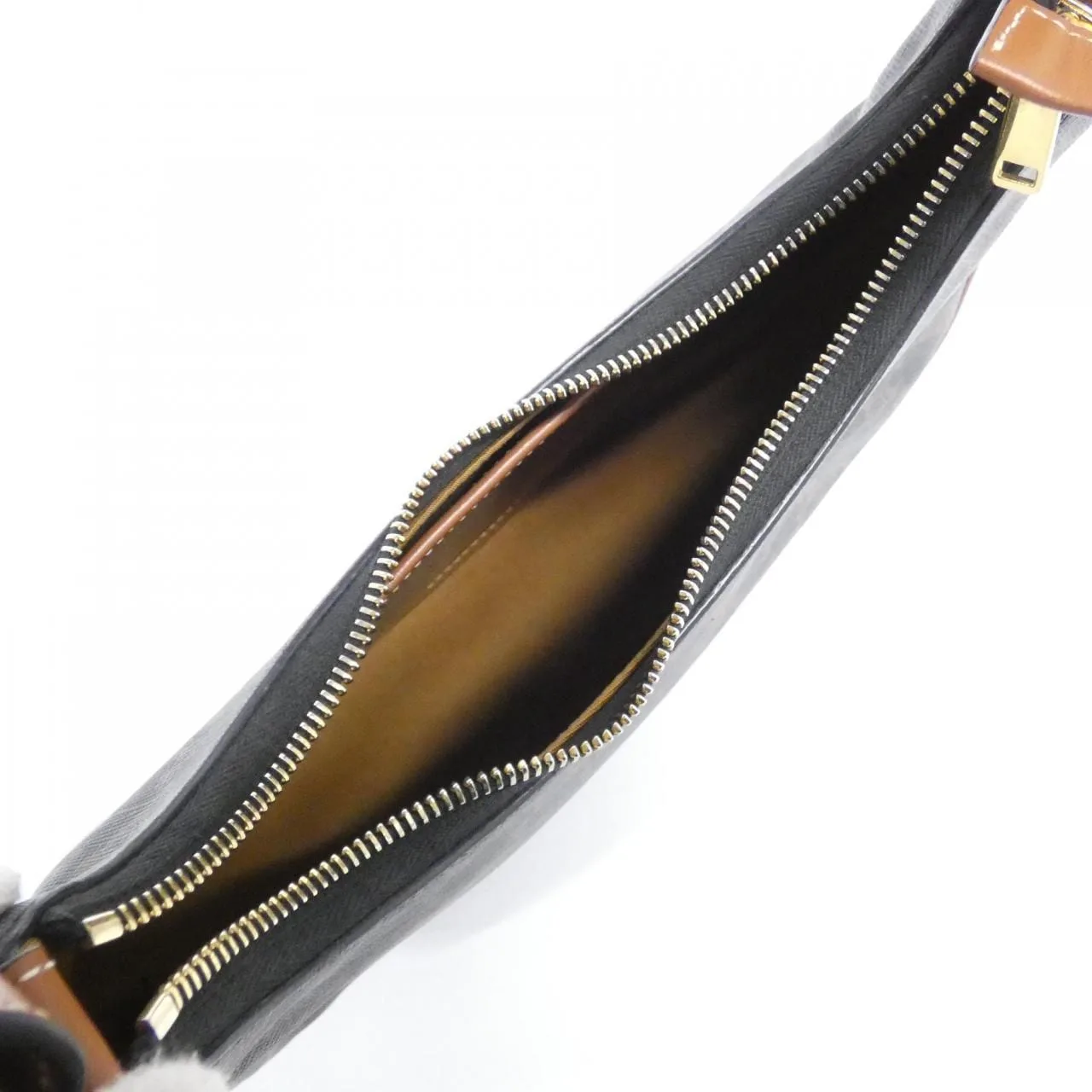 CELINE Ava 193952BZJ Shoulder Canvas 黑色 帆布 中古品A - 縮圖 7