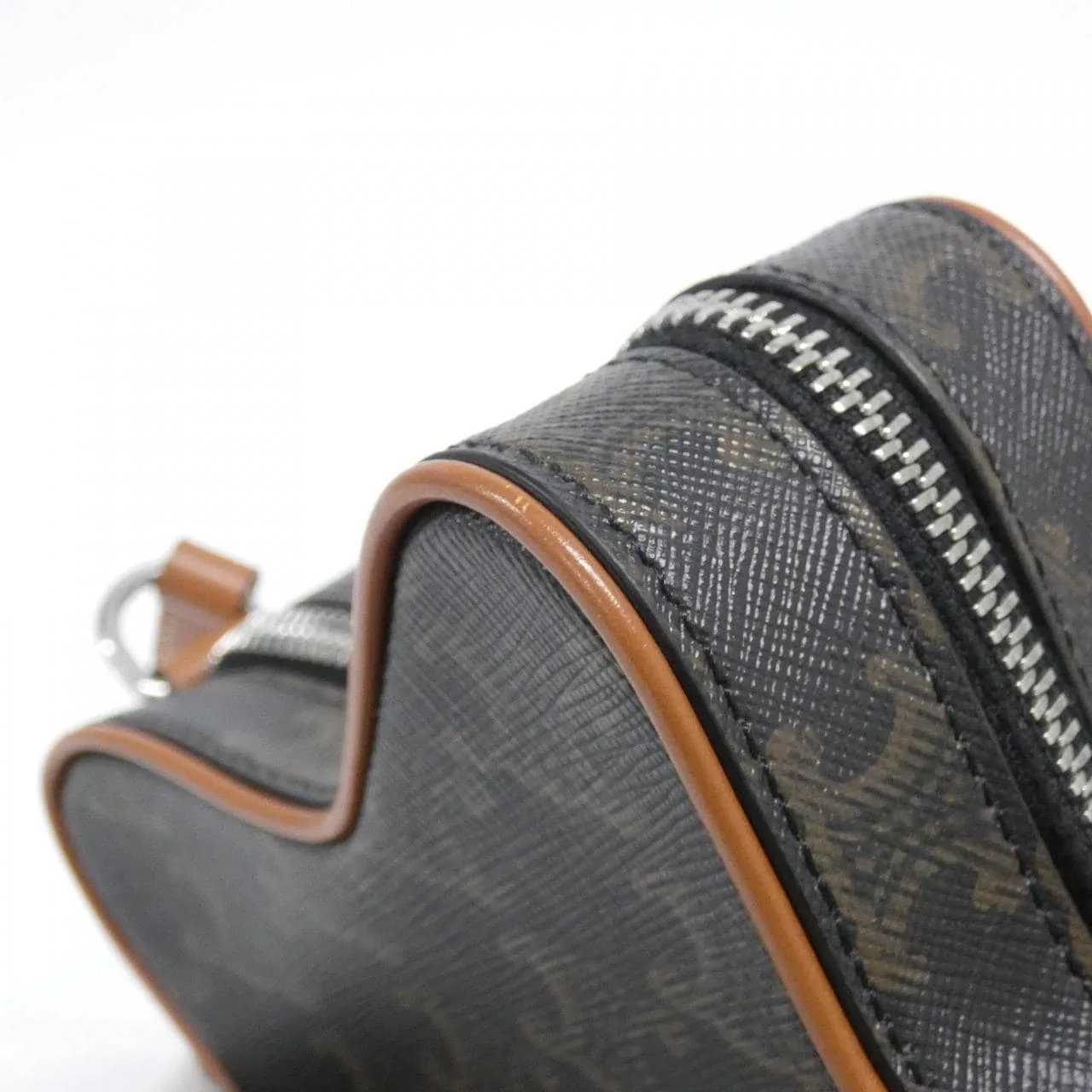 CELINE Shoulder Canvas 黑色 帆布 中古品A - 縮圖 4