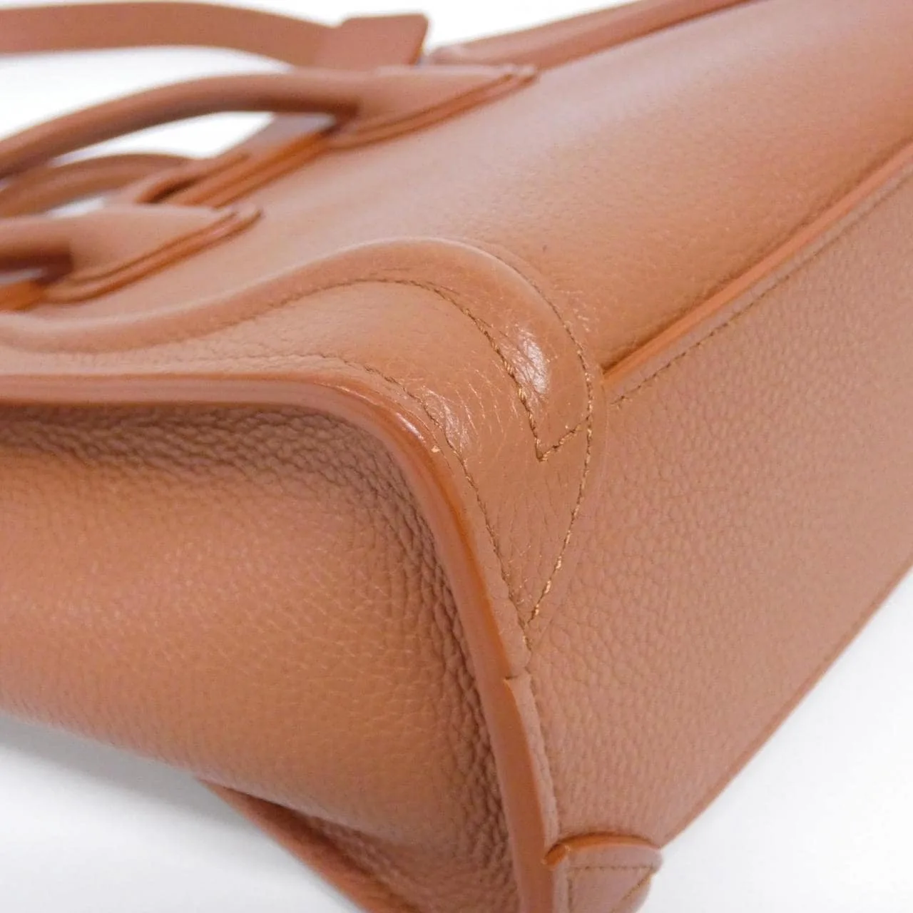 CELINE Luggage 189243DRU Handbag Black Rank A - Thumbnail 3