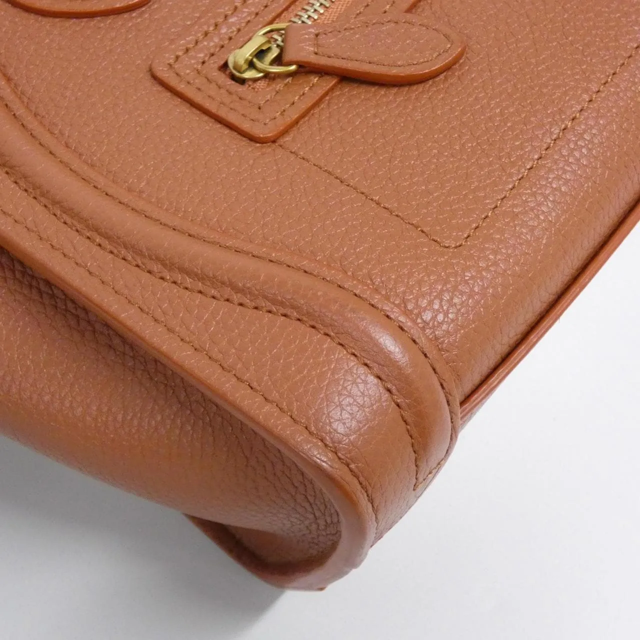 CELINE Luggage 189243DRU Handbag Black Rank A - Thumbnail 4