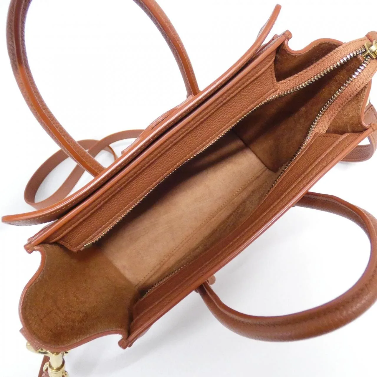 CELINE Luggage 189243DRU Handbag Black Rank A - Thumbnail 10