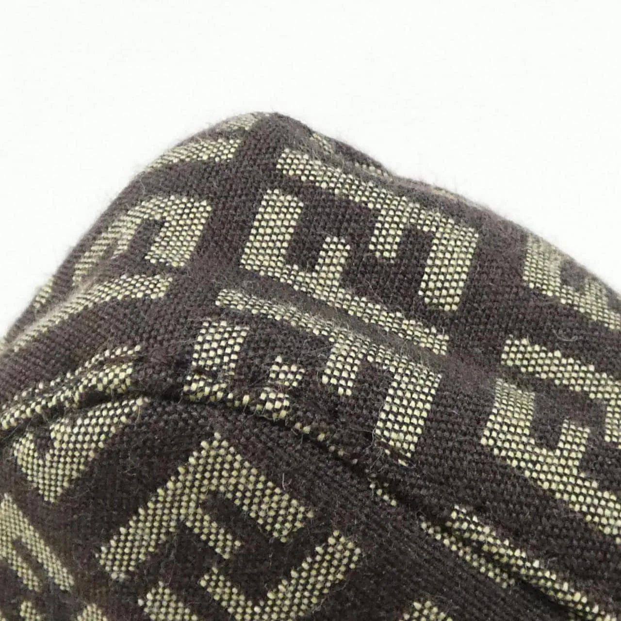 FENDI Baguette 8BR000 JQ4 Shoulder Canvas Black Canvas - Thumbnail 3