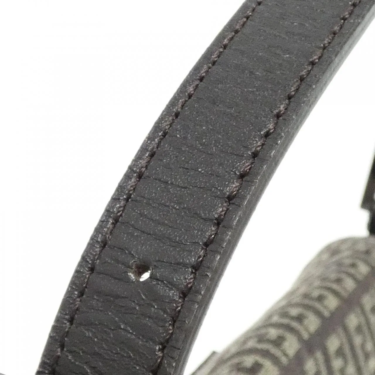 FENDI Baguette 8BR000 JQ4 Shoulder Canvas Black Canvas - Thumbnail 7