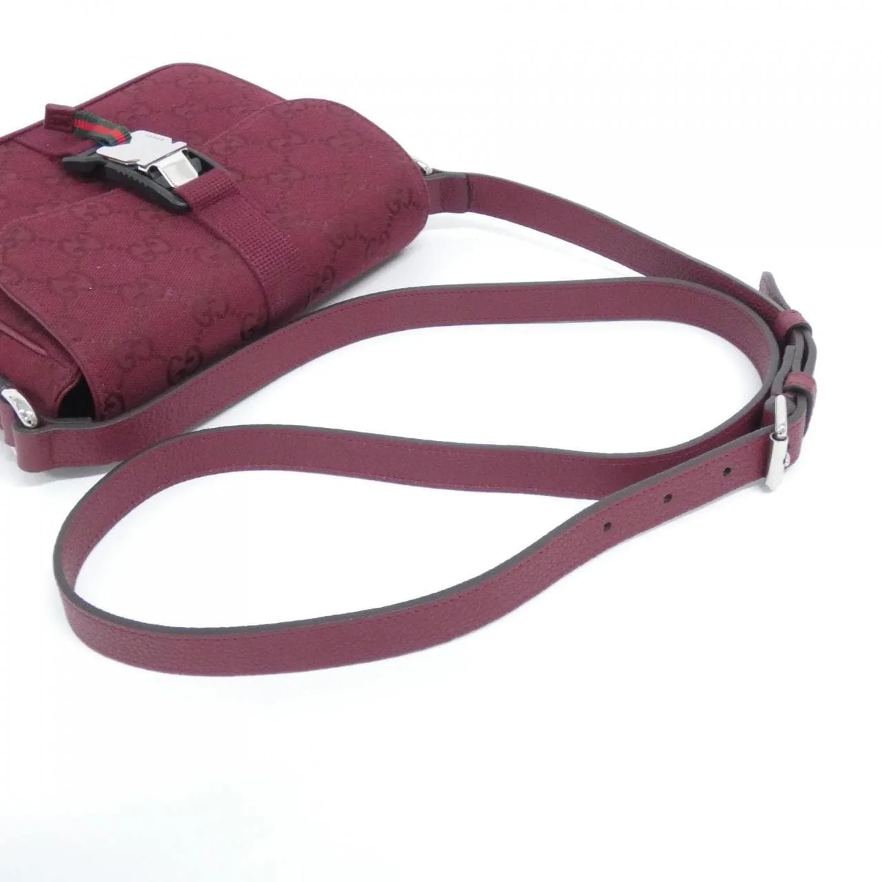 GUCCI 802100 FADUT Shoulder Canvas Black Canvas Rank A - Thumbnail 5