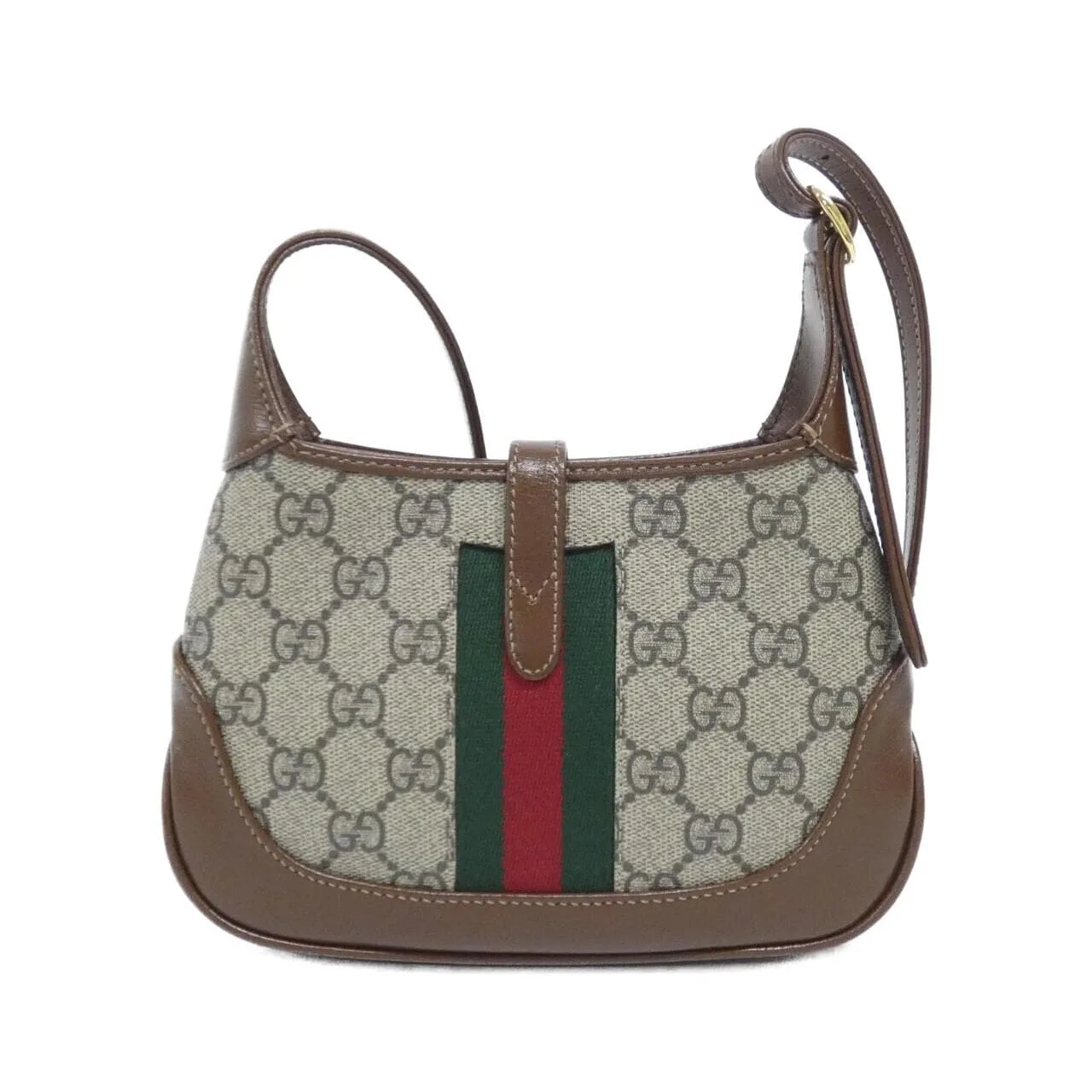 GUCCI Jackie 637092 HUHHG Handbag Canvas Black Canvas Rank A - Thumbnail 2