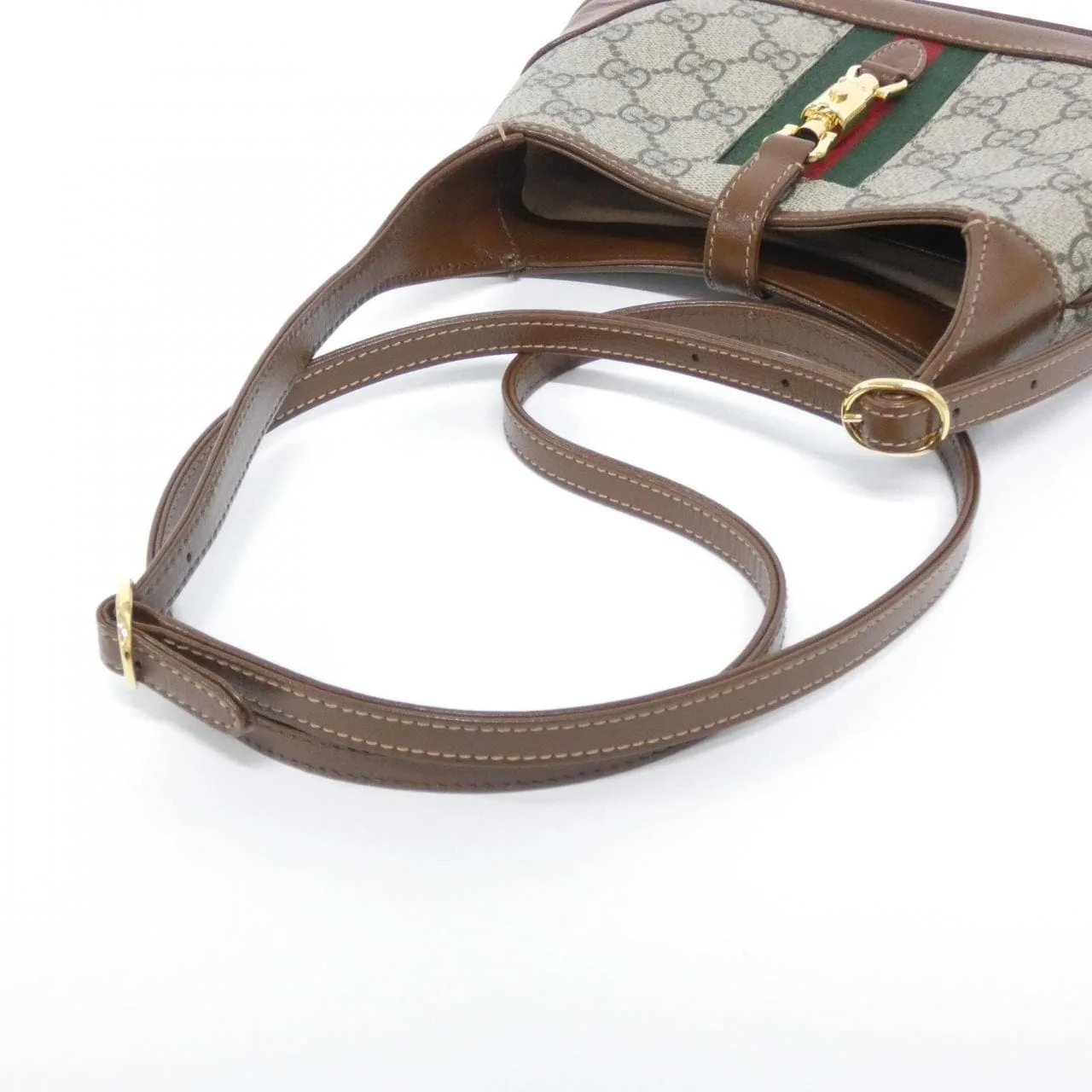 GUCCI Jackie 637092 HUHHG Handbag Canvas Black Canvas Rank A - Thumbnail 5