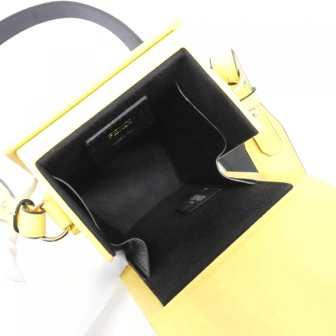 FENDI Baguette 7VA519 ADP6 Shoulder Black Rank A - Thumbnail 6