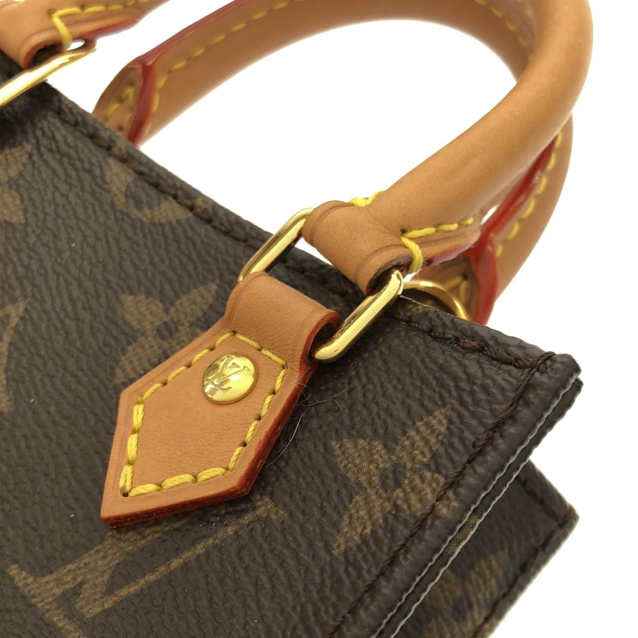 LOUIS VUITTON M69442 Handbag Monogram 黑色 Monogram 中古品A - 縮圖 5