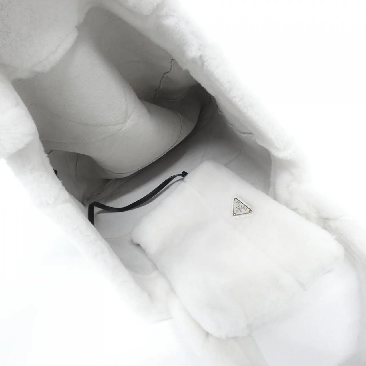 PRADA 1BG427 Handbag Black Rank A - Thumbnail 5